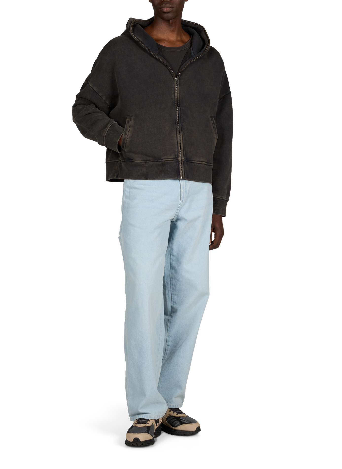 Cotton hoodie ENTIRE STUDIOS Black