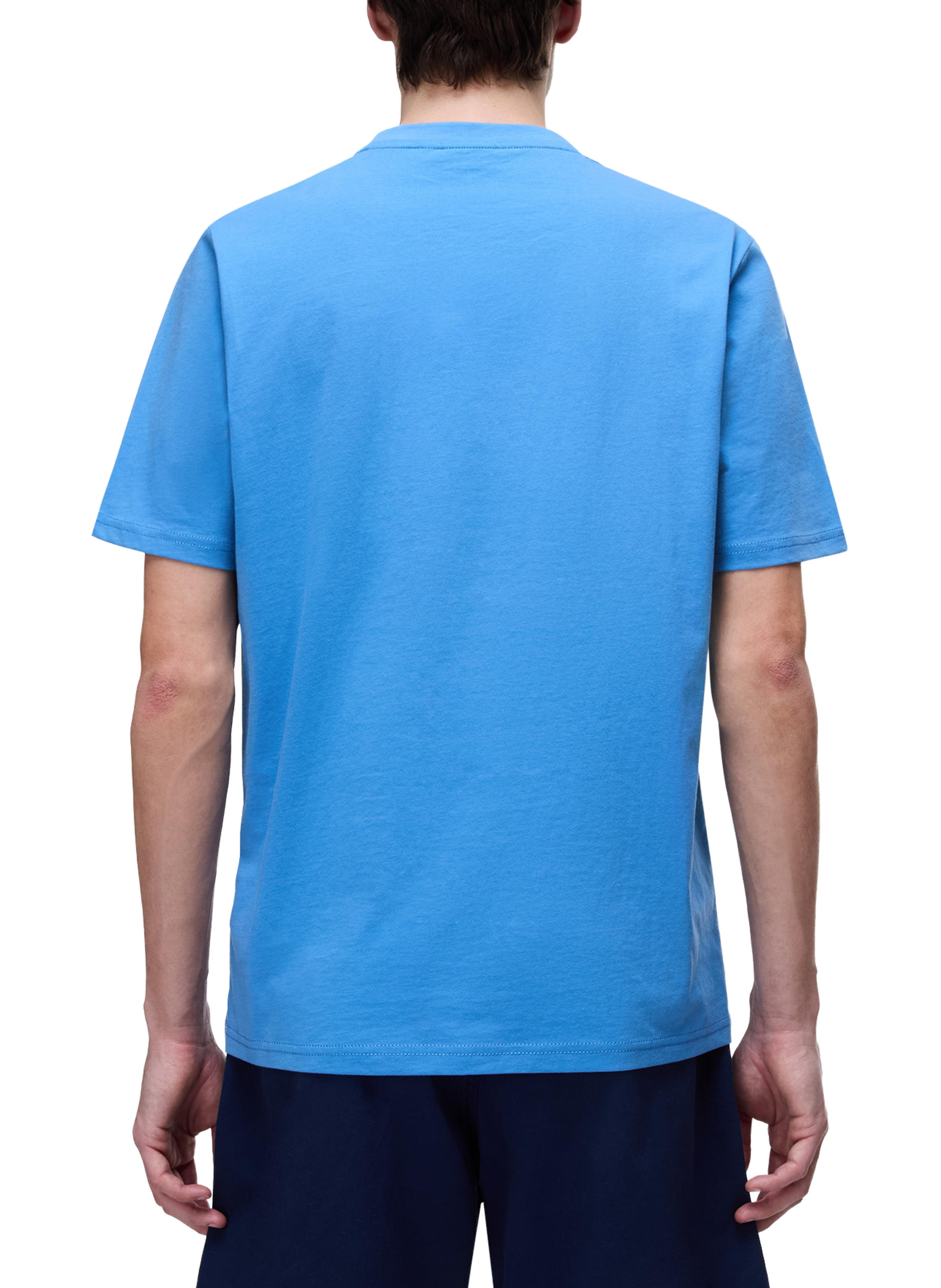 T-shirt imprimé Phos en coton NAPAPIJRI Bleu