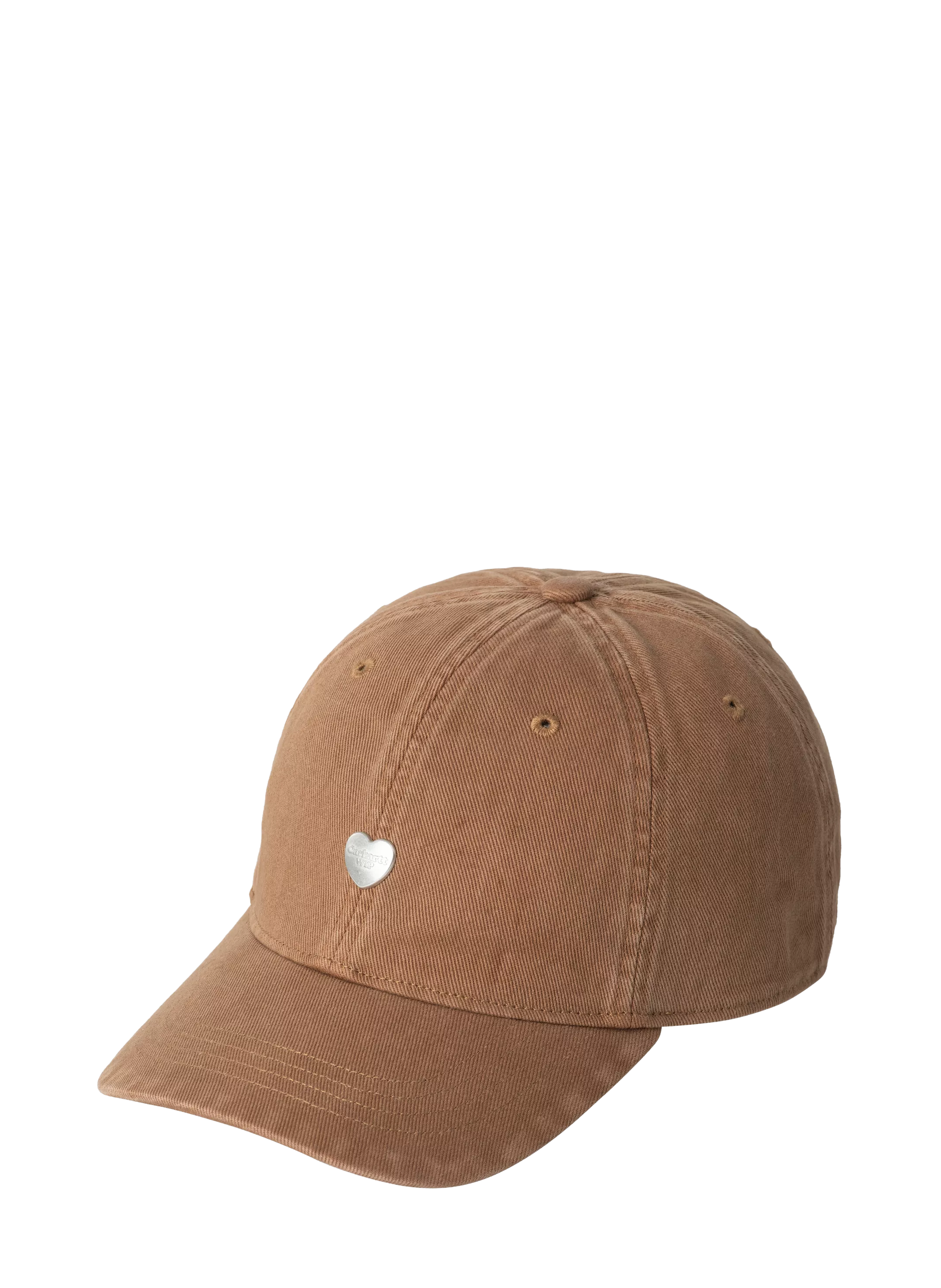 Gorra de algodón con logo CARHARTT WIP Marrón