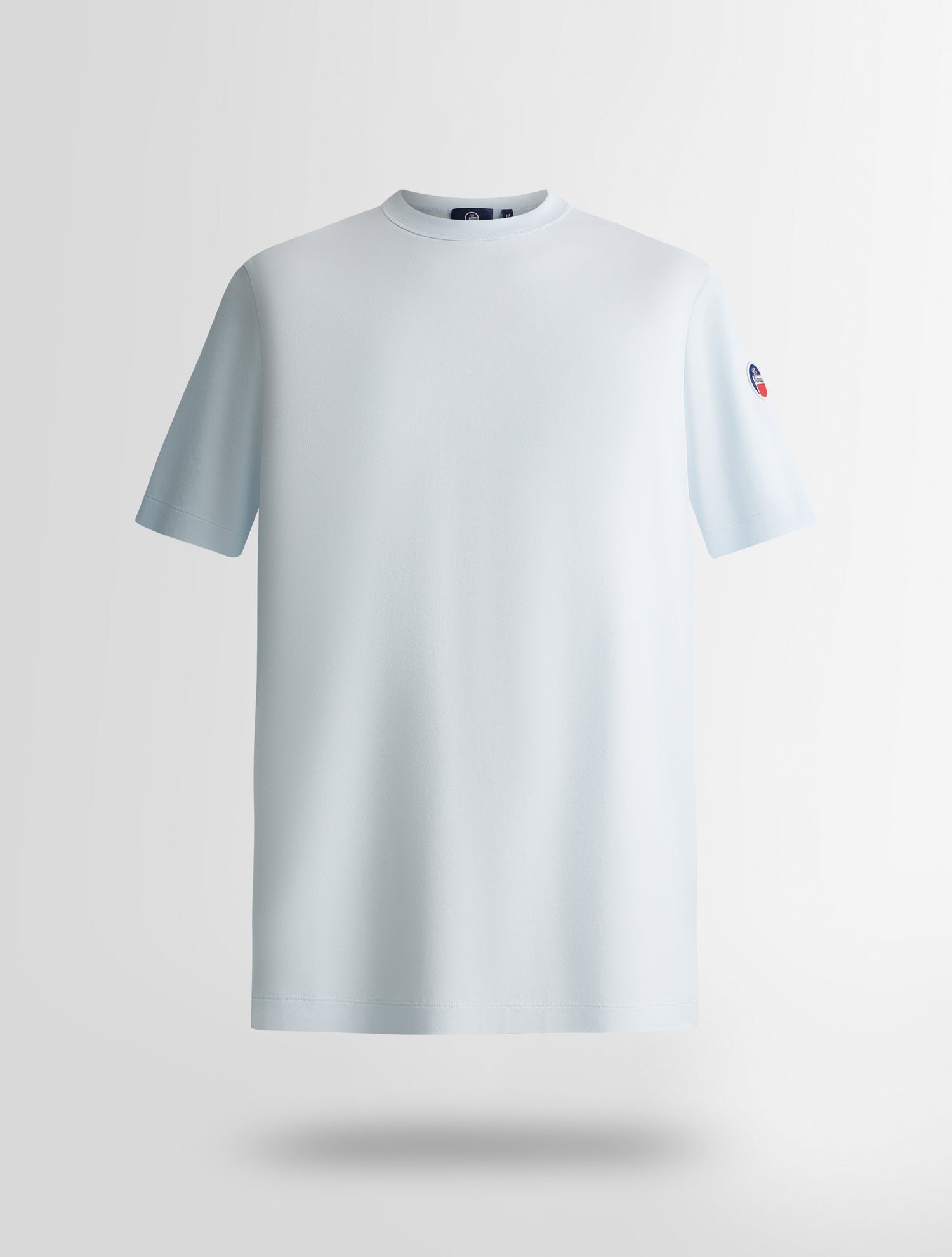 T-shirt riviere col rond coupe regular FUSALP Bleu