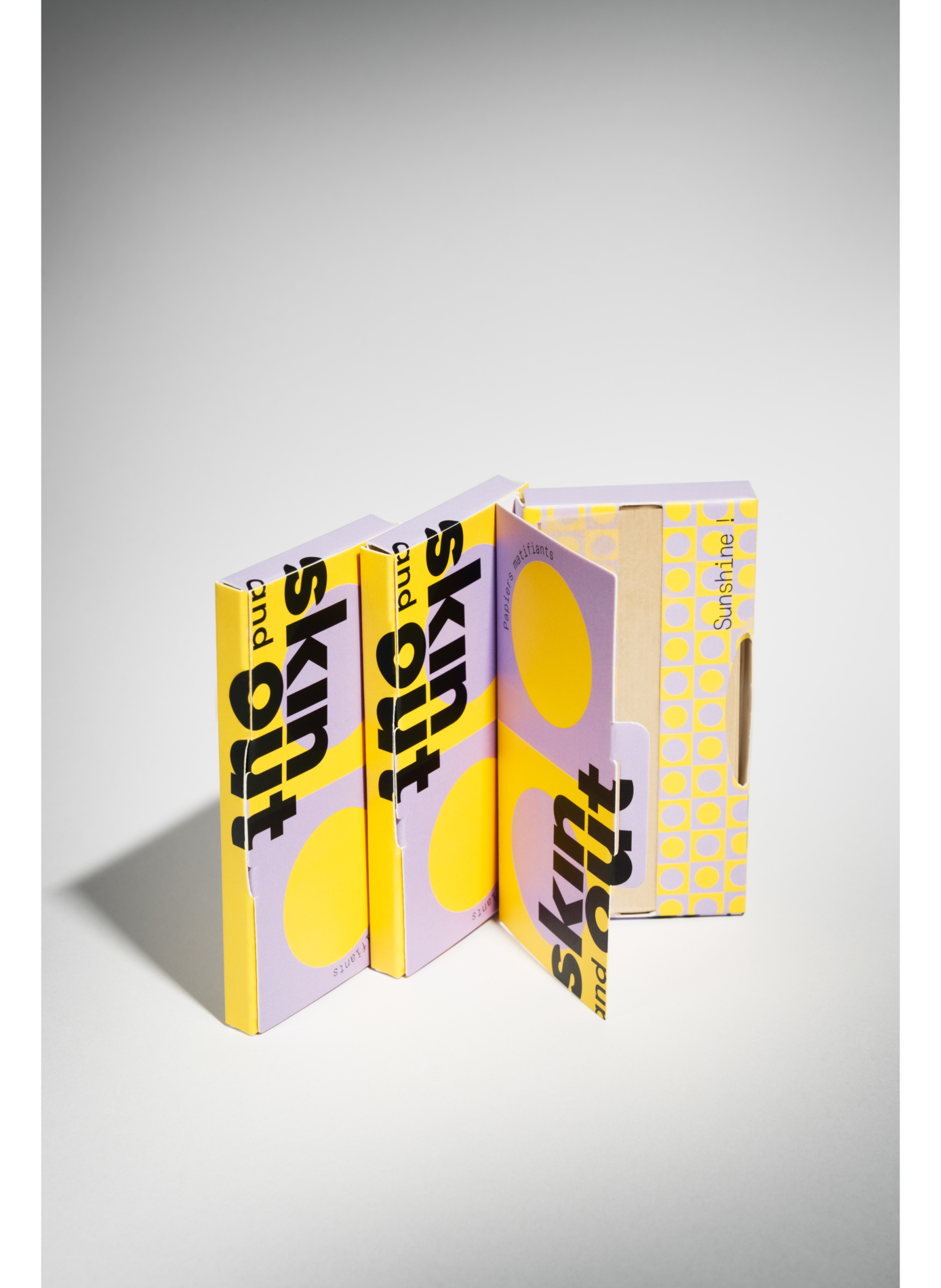 Matte blotting paper SKIN & OUT No color