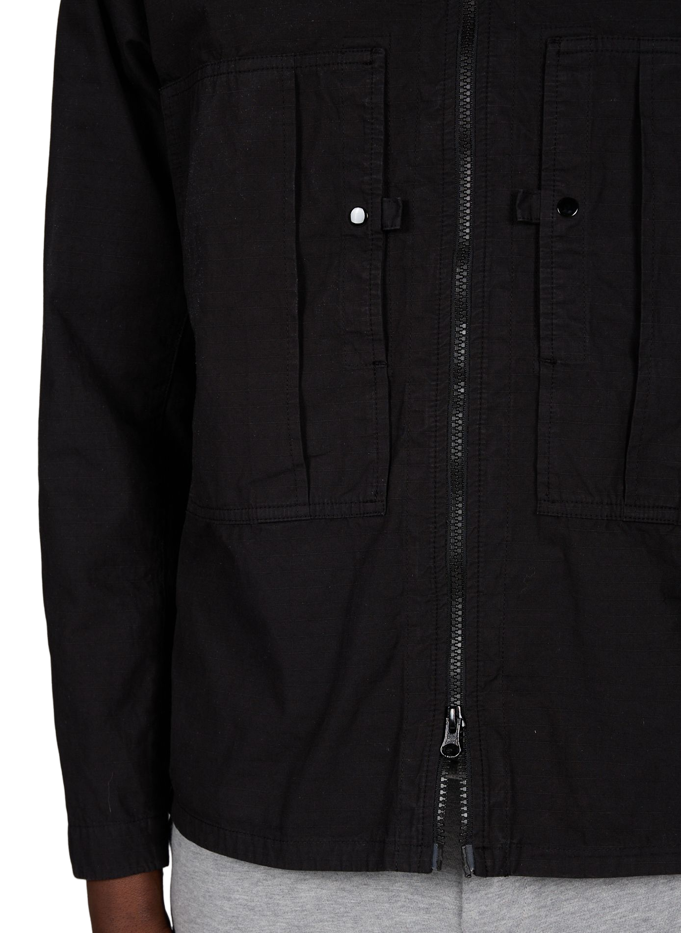 Cotton shirt STONE ISLAND Black