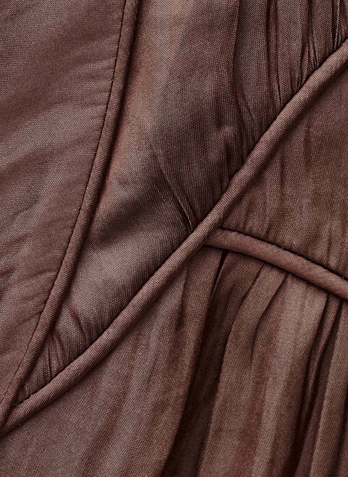 Chemise ample col v fluide cesira Rose