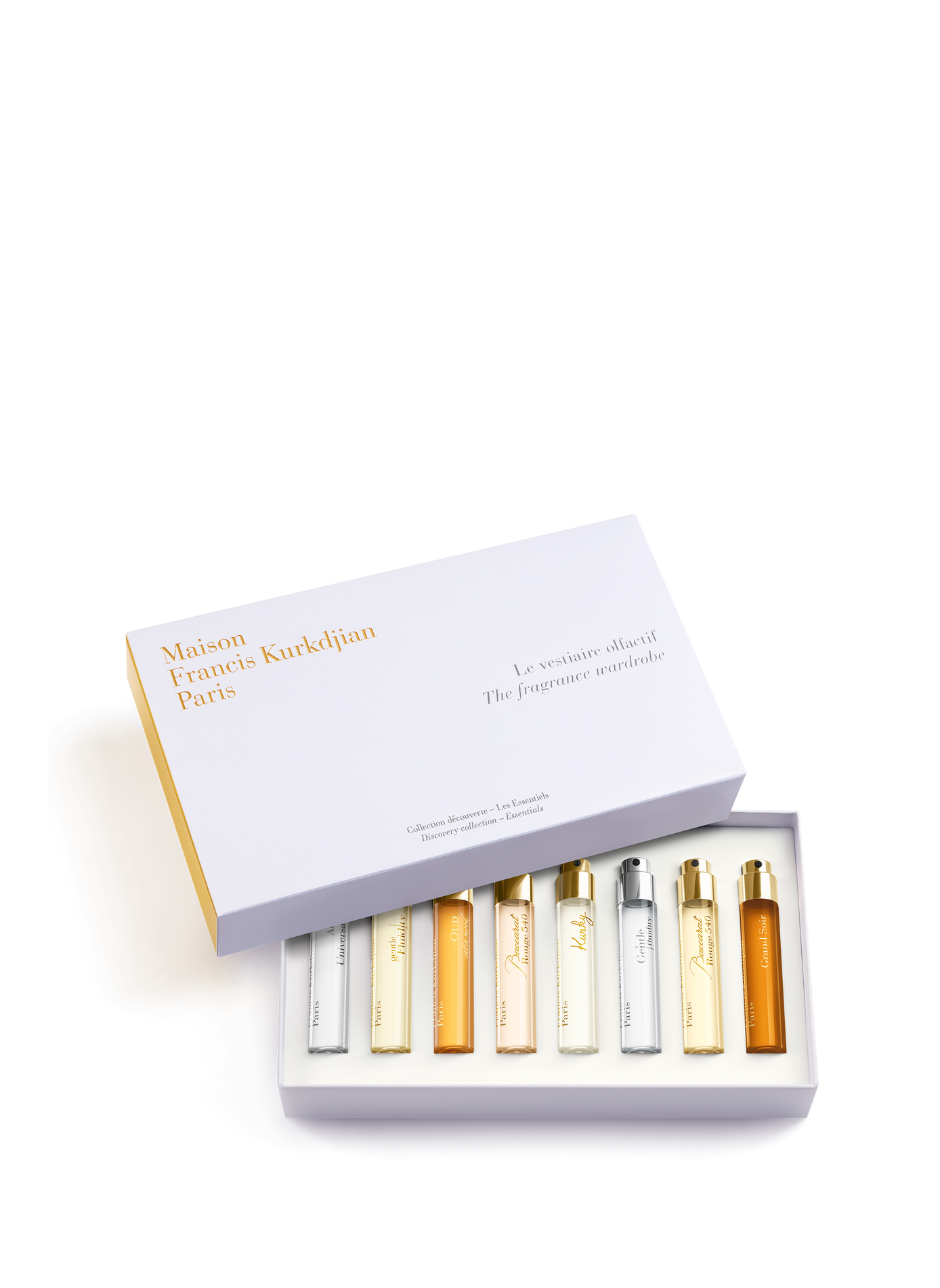 The Olfactory Wardrobe - The Essentials MAISON FRANCIS KURKDJIAN No color
