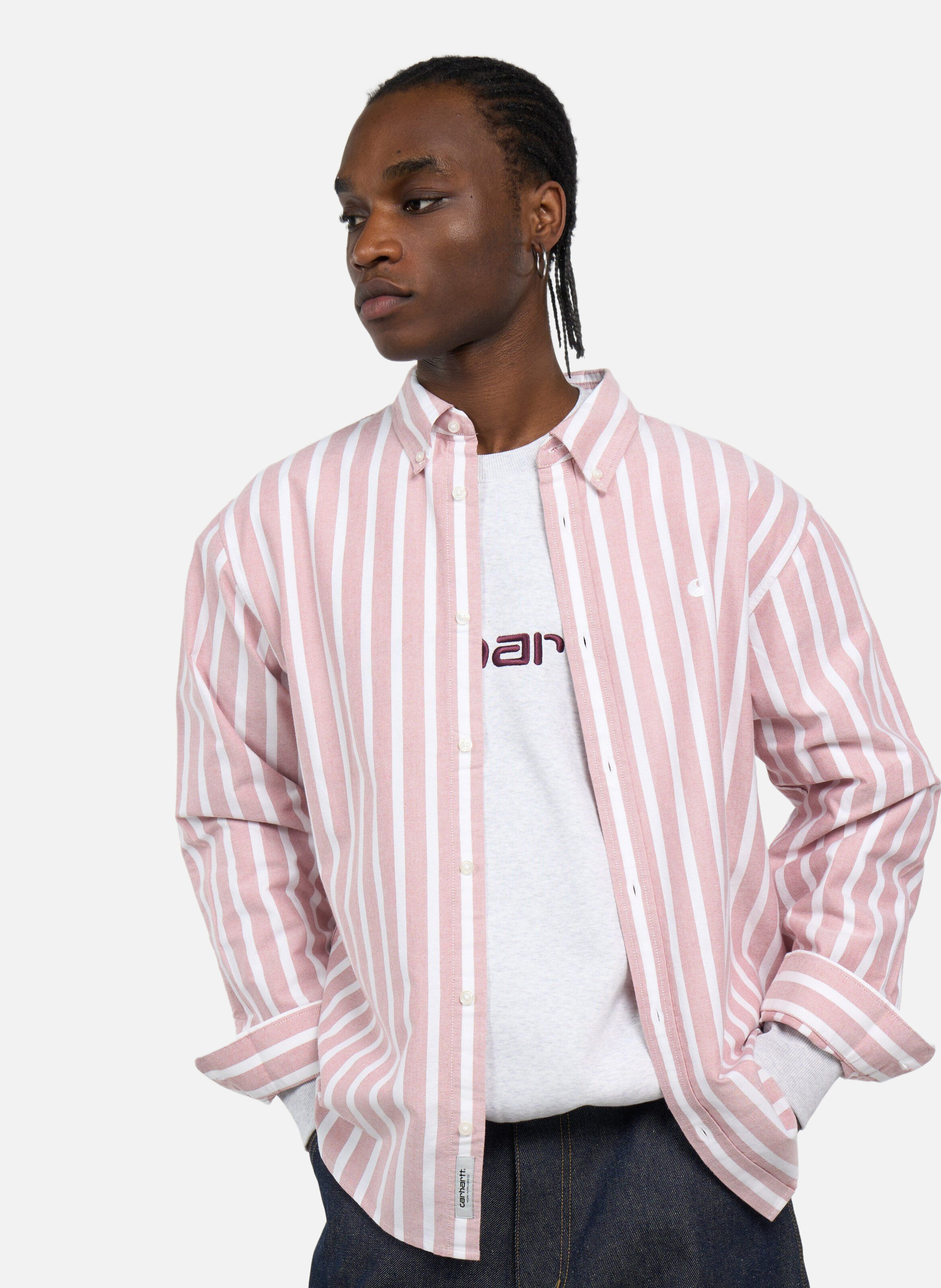 Chemise l/s deven shirt CARHARTT WIP Rose