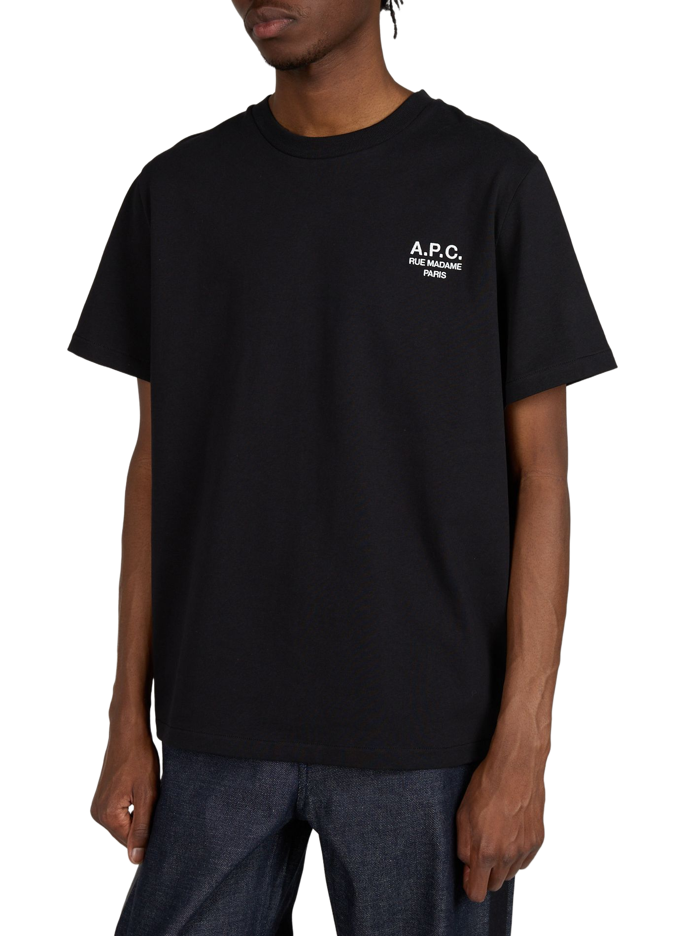 Classic Cotton T-Shirt | Black A.P.C. Men