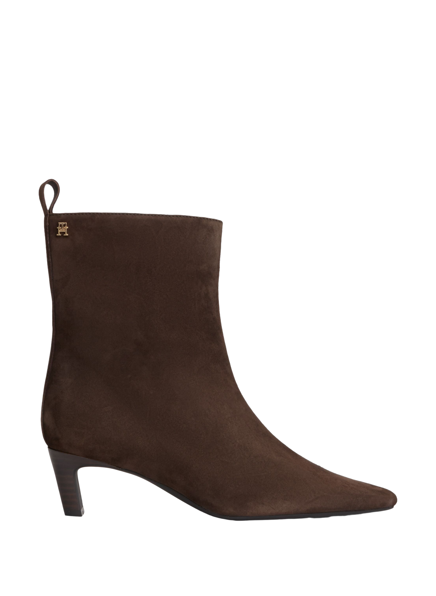 Bottines en cur TOMMY HILFIGER Marron