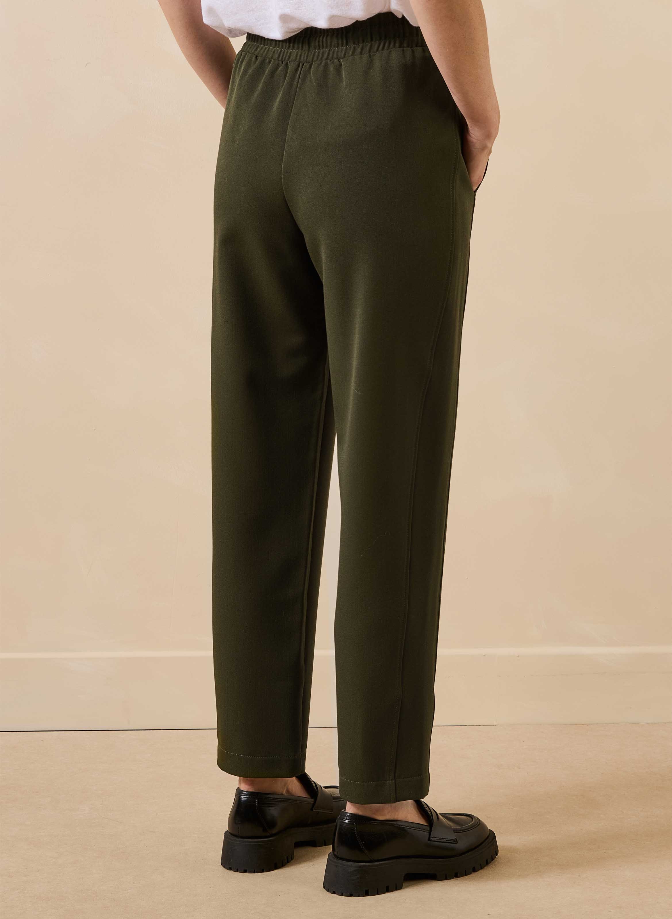 Broek met wortelsnit uni LA FEE MARABOUTEE Groen