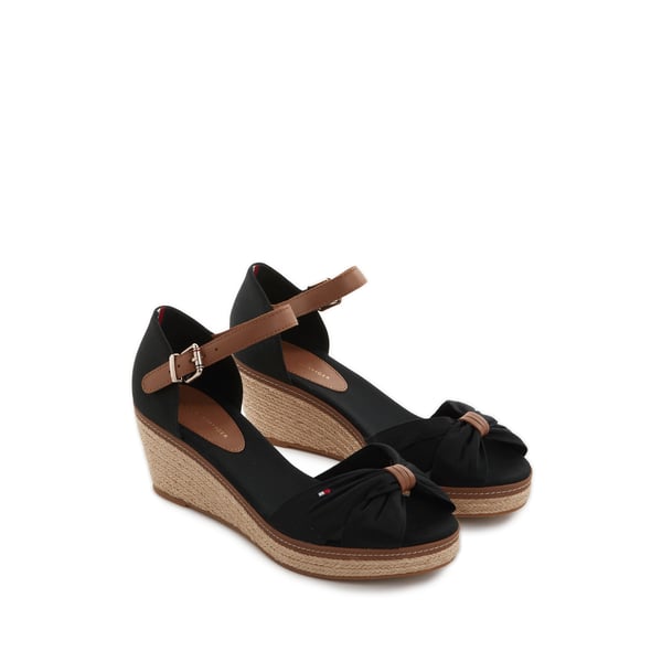 Sandales à talon compensé