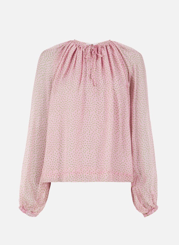 Twins silk blouse Pink by ROSEANNA ROSEANNA Twins silk blouse Pink