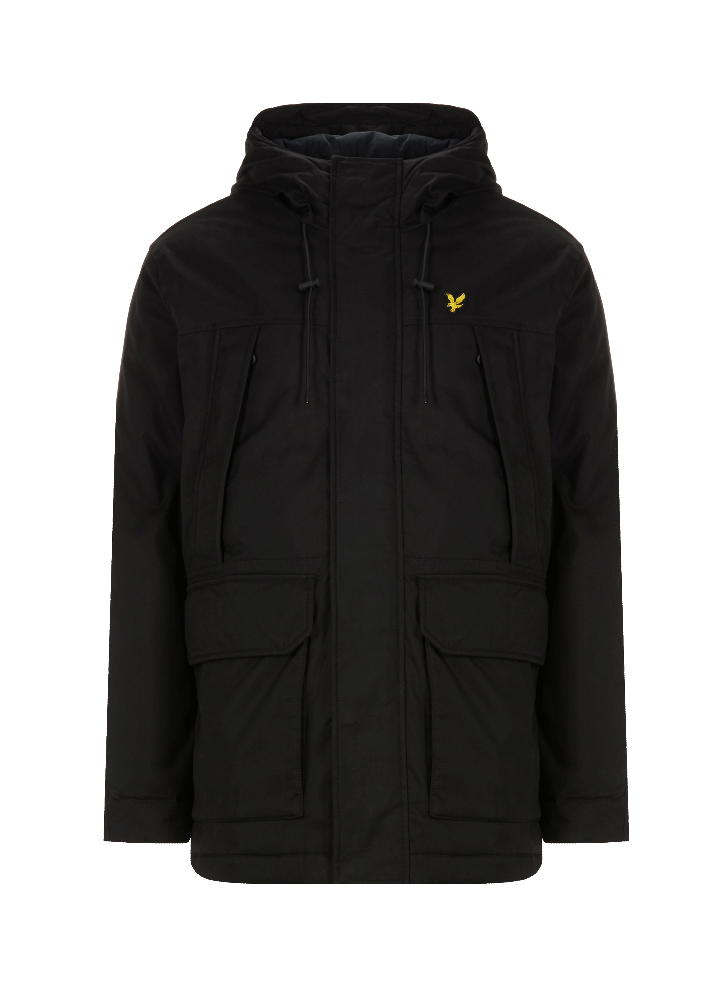 Veste coupe vent en coton mélangé LYLE & SCOTT Noir