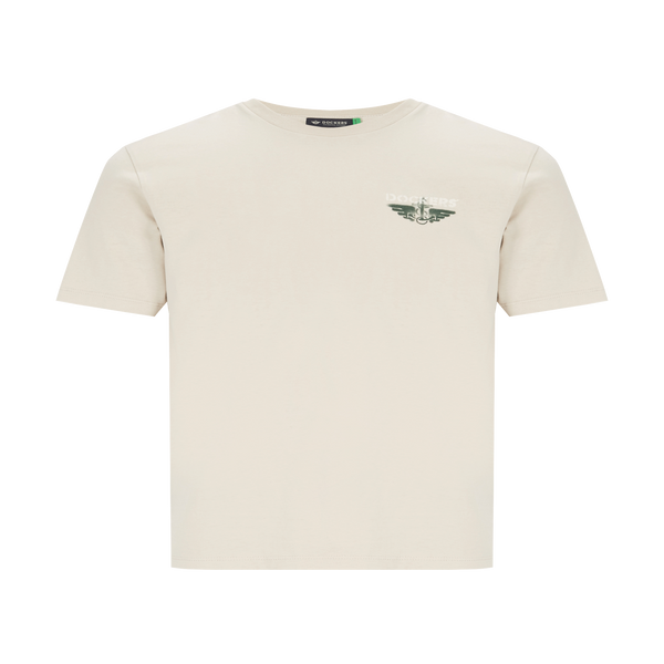 Dockers Cotton T-shirt In White