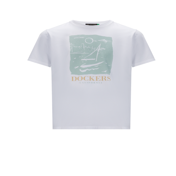 Dockers Givenchy Paris 3 Avenue George V T-shirt In Cotton In White