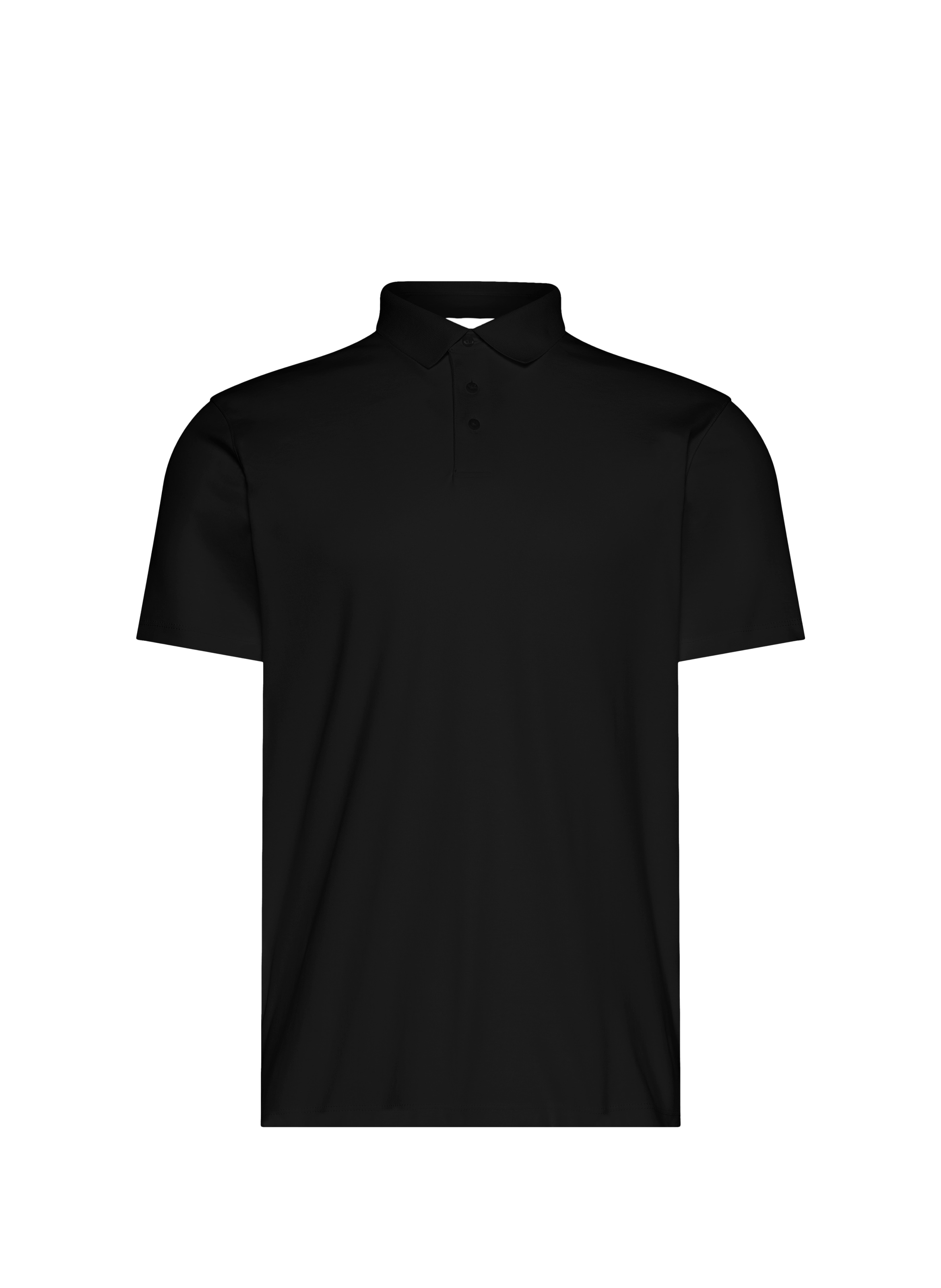 CALVIN KLEIN Polo en coton Noir