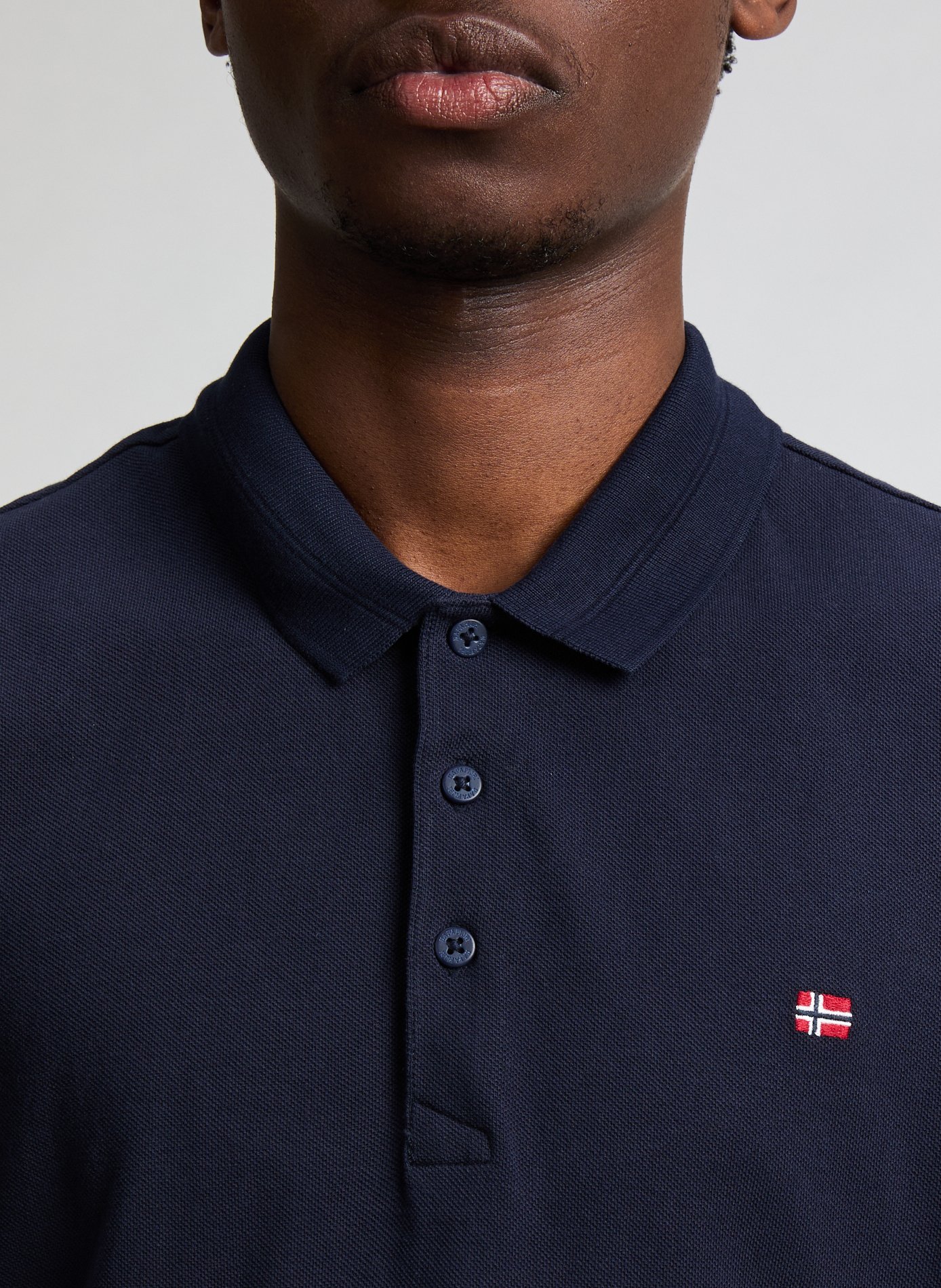 Cotton polo shirt  NAPAPIJRI Blue
