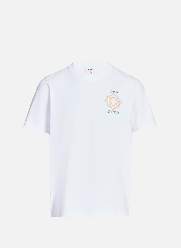 T-shirt en coton Blanc by CASABLANCA PARIS CASABLANCA PARIS T-shirt en coton Blanc
