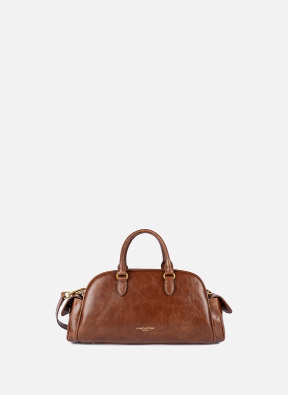 Bowling bag - Rétro Bow Brown by LANCASTER LANCASTER Bowling bag - Rétro Bow Brown