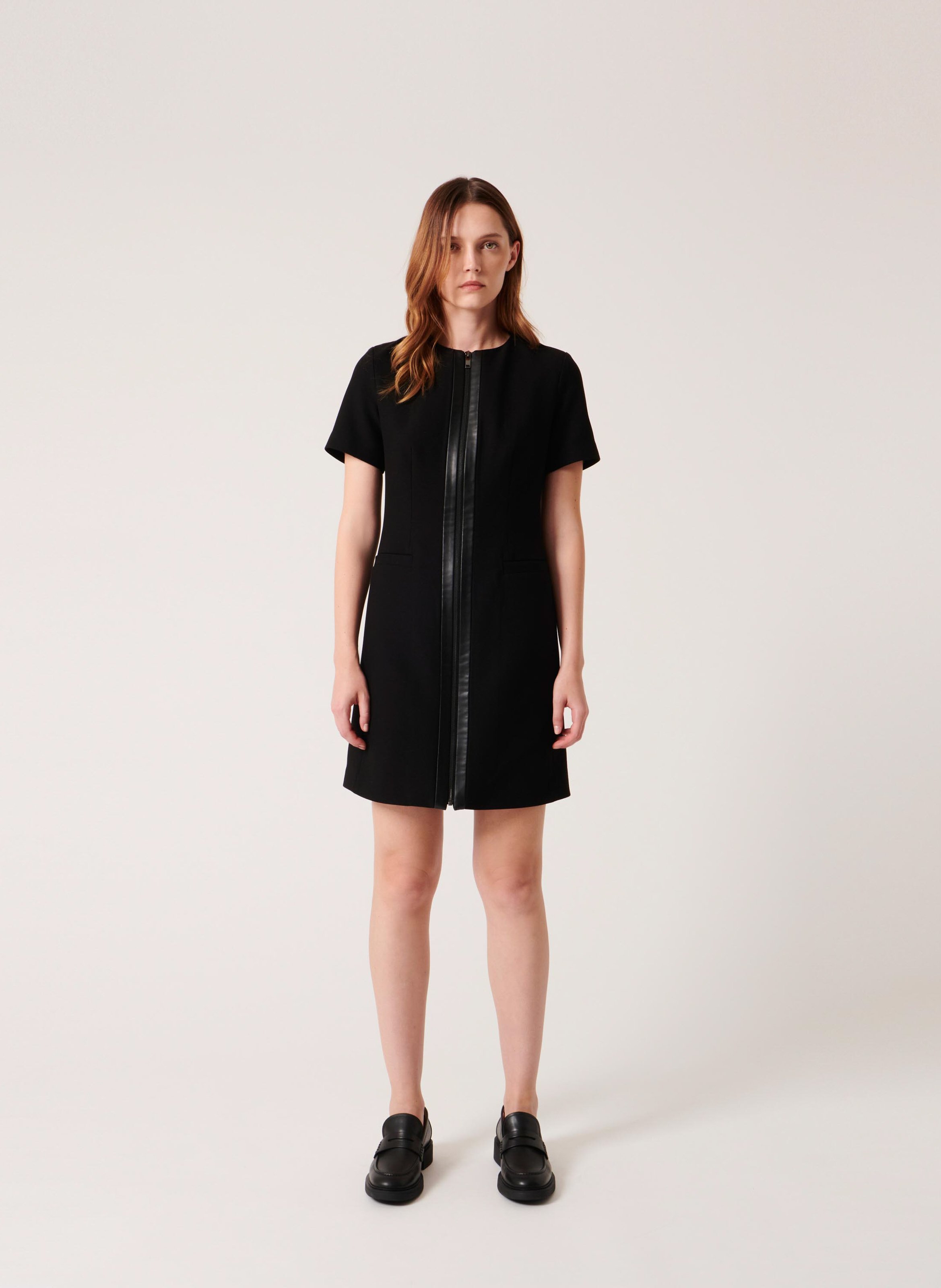 Robe noir droite - rochela ZAPA Noir