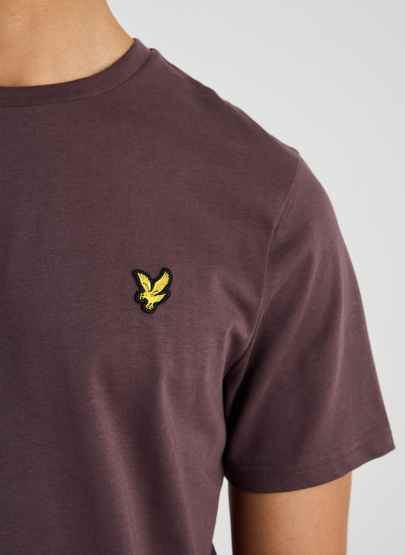 Classic Cotton T-Shirt LYLE & SCOTT Brown