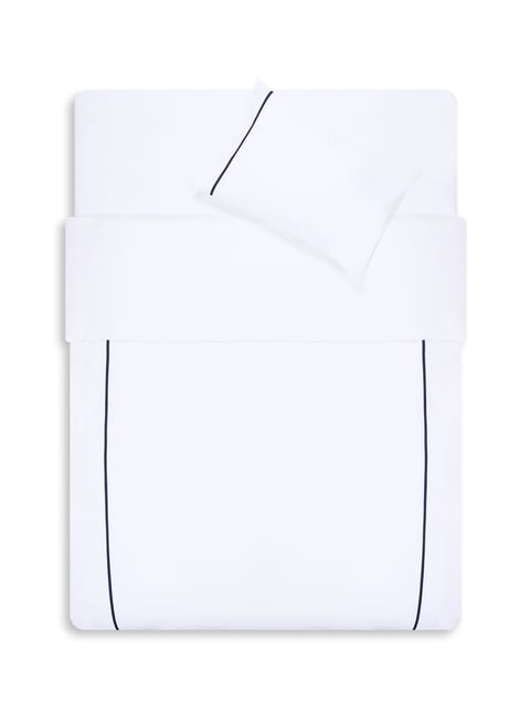 Housse de couette en satin de coton MulticoloreAU PRINTEMPS PARIS Housse de couette en satin de coton MulticoloreAU PRINTEMPS PARIS