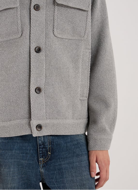 Blouson col classique | Gris by LES DEUX Blouson col classique Gris