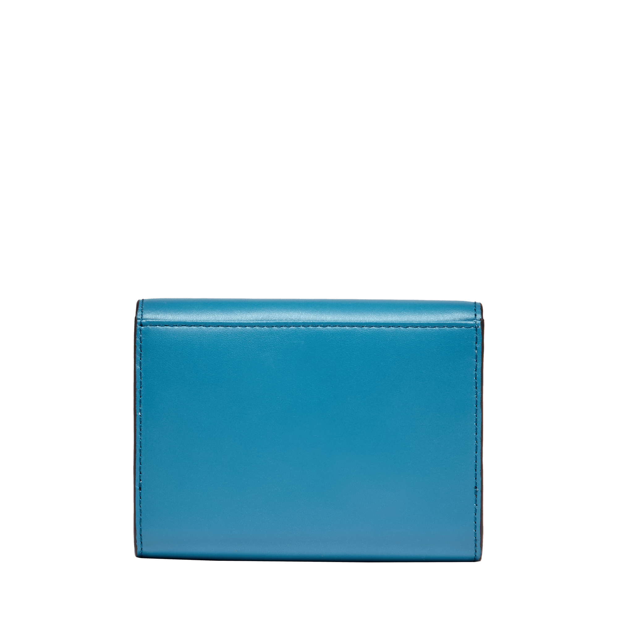 Portefeuille rectangulaire rabat angèle de lancel en cuir LANCEL Bleu