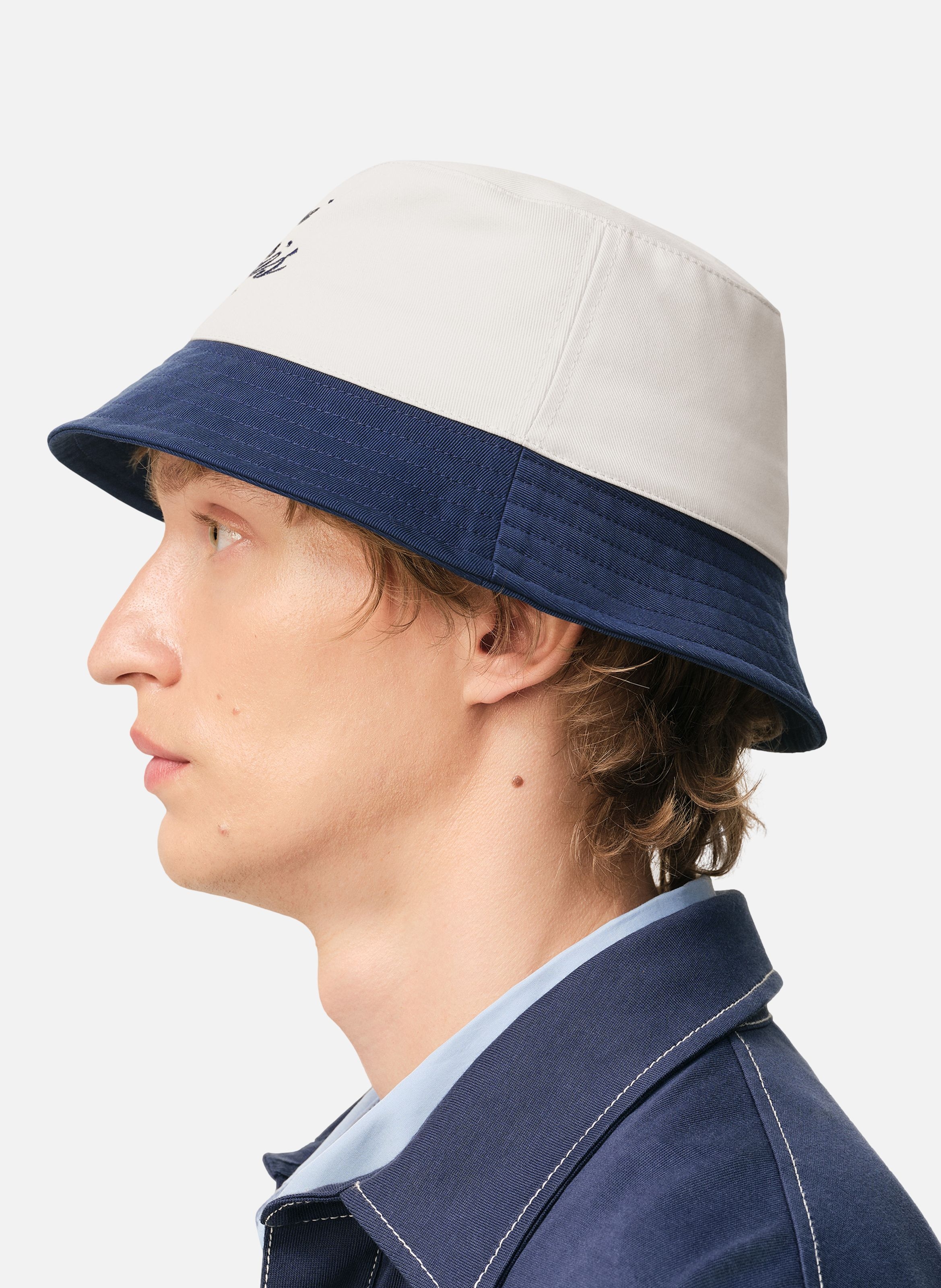 Bob et ami paris unisexe en coton AMI PARIS Bleu