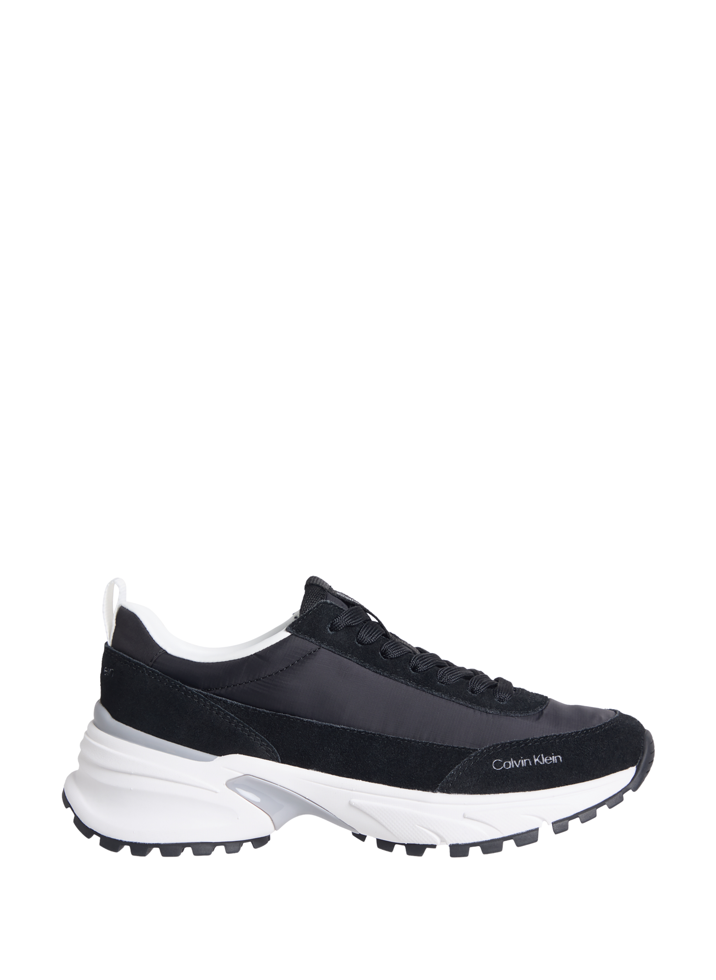 Bi-material low-top sneakers CALVIN KLEIN Black