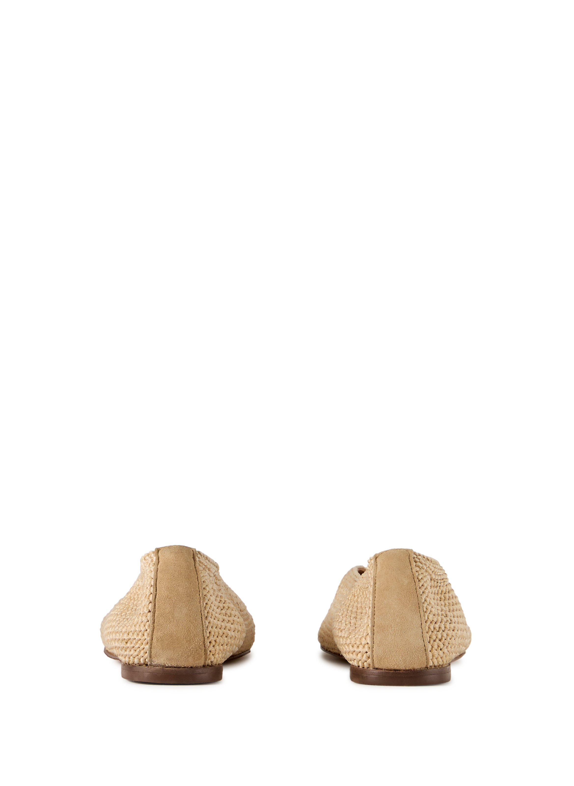 Ballerines en raphia SAISON 1865 Beige