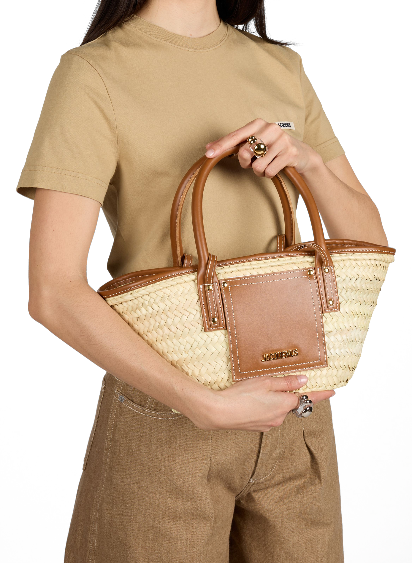 Sac à main Le Petit Panier Soli JACQUEMUS Multicolore