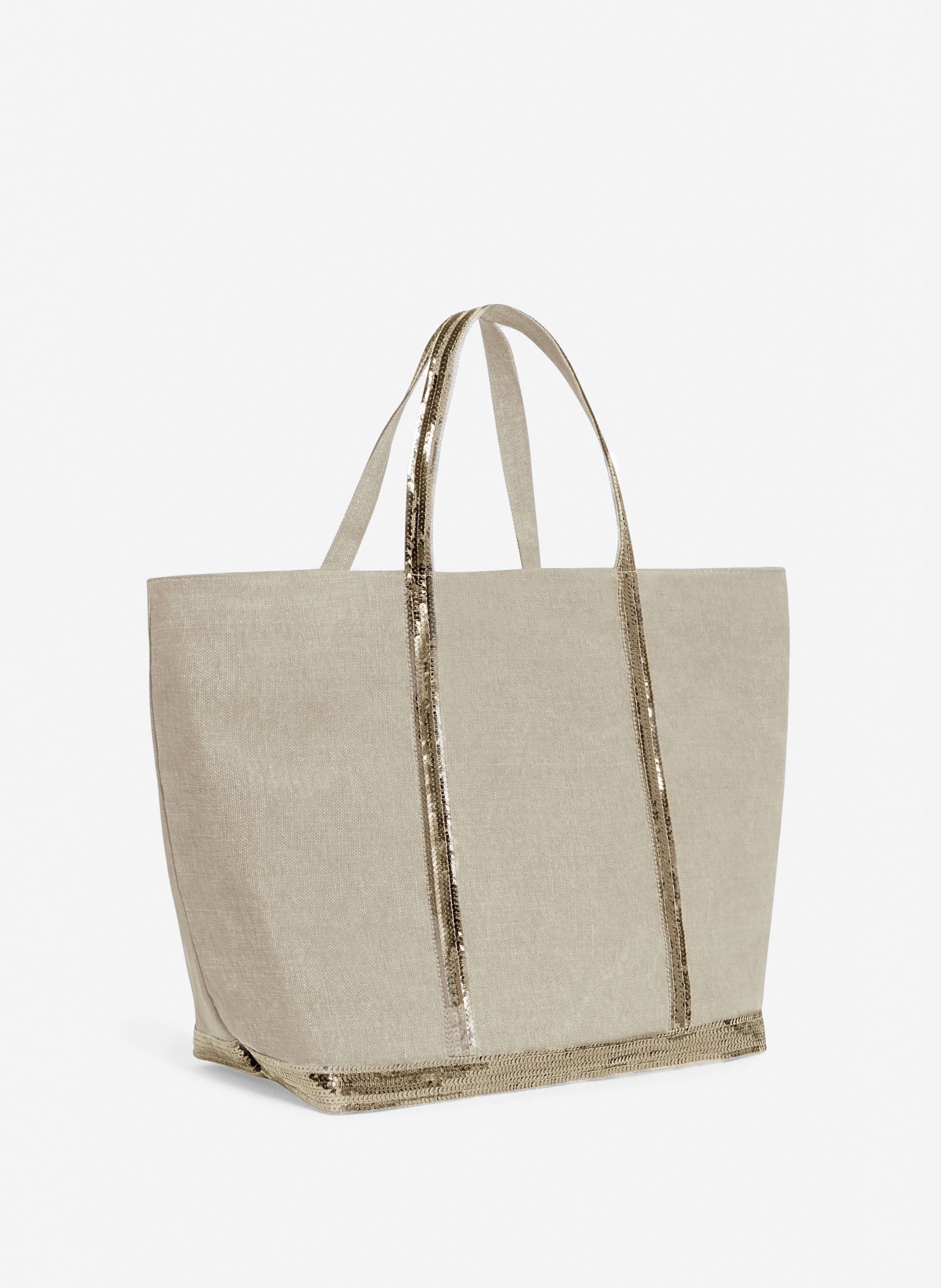 Cabas XL en Lin VANESSA BRUNO Beige