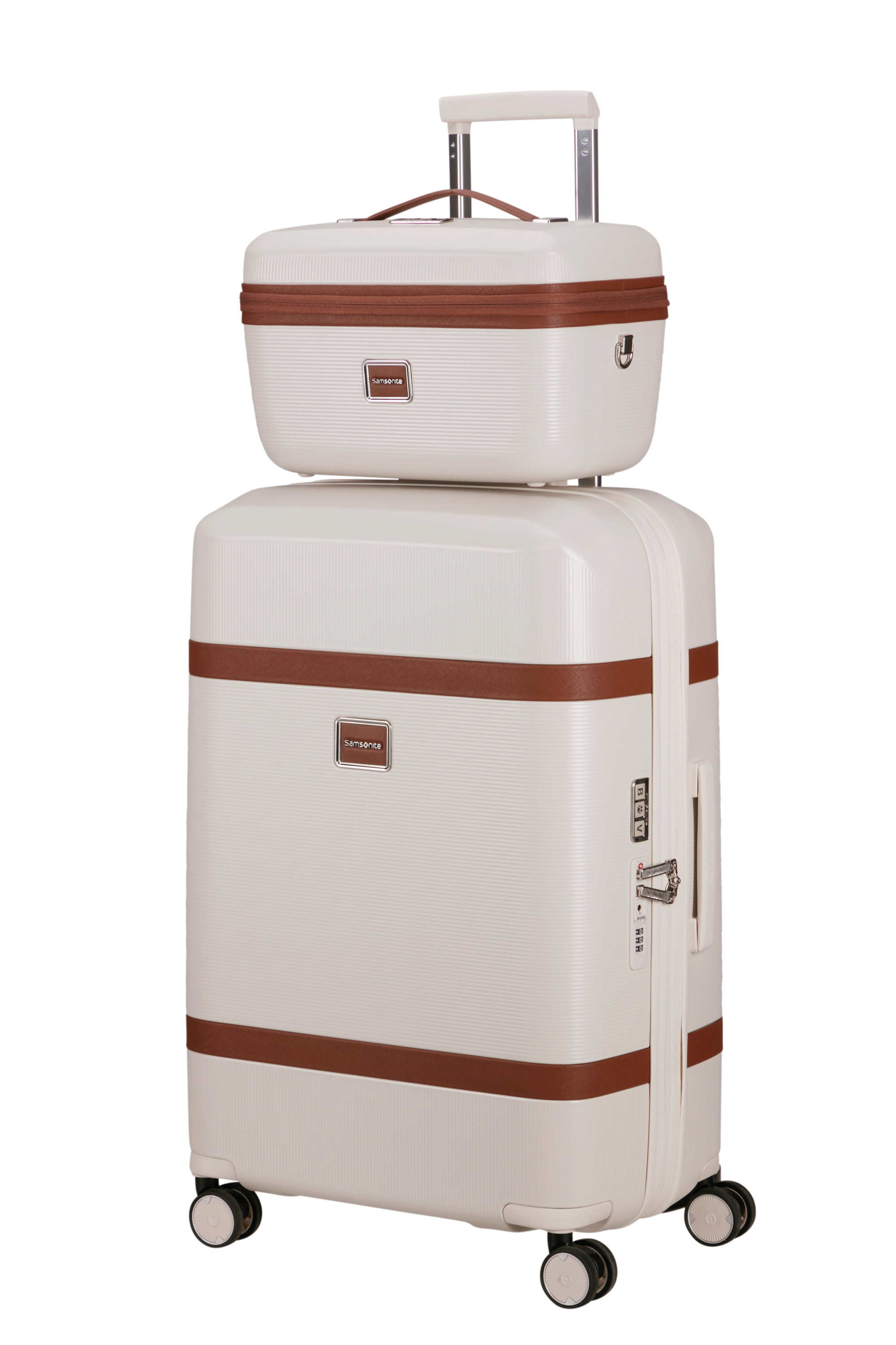 Image valise 4 roues taille m SAMSONITE Doré