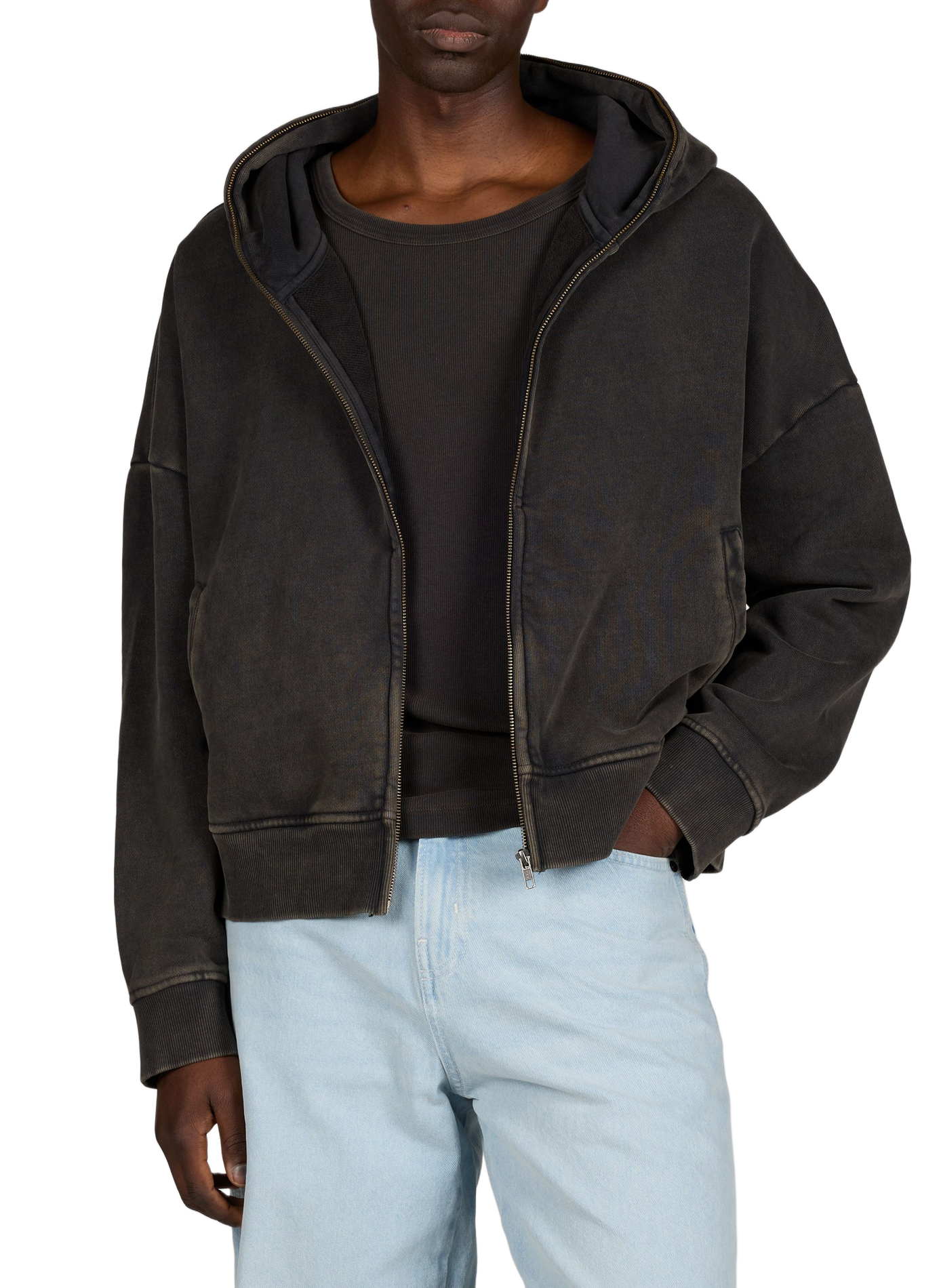 Cotton hoodie ENTIRE STUDIOS Black