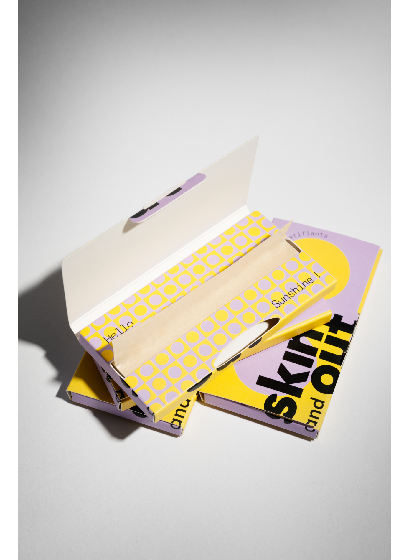 Matte blotting paper SKIN & OUT No color