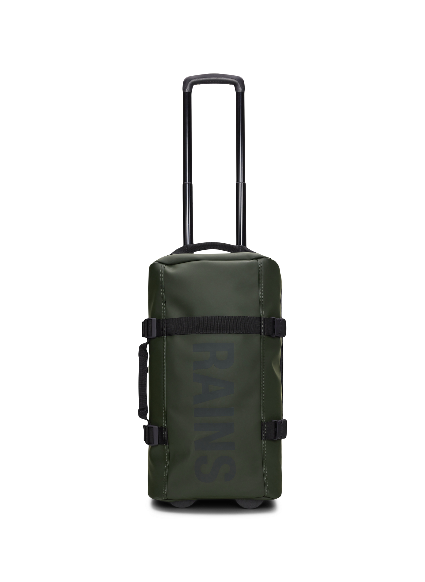 Valise cabine à roulettes  RAINS Vert