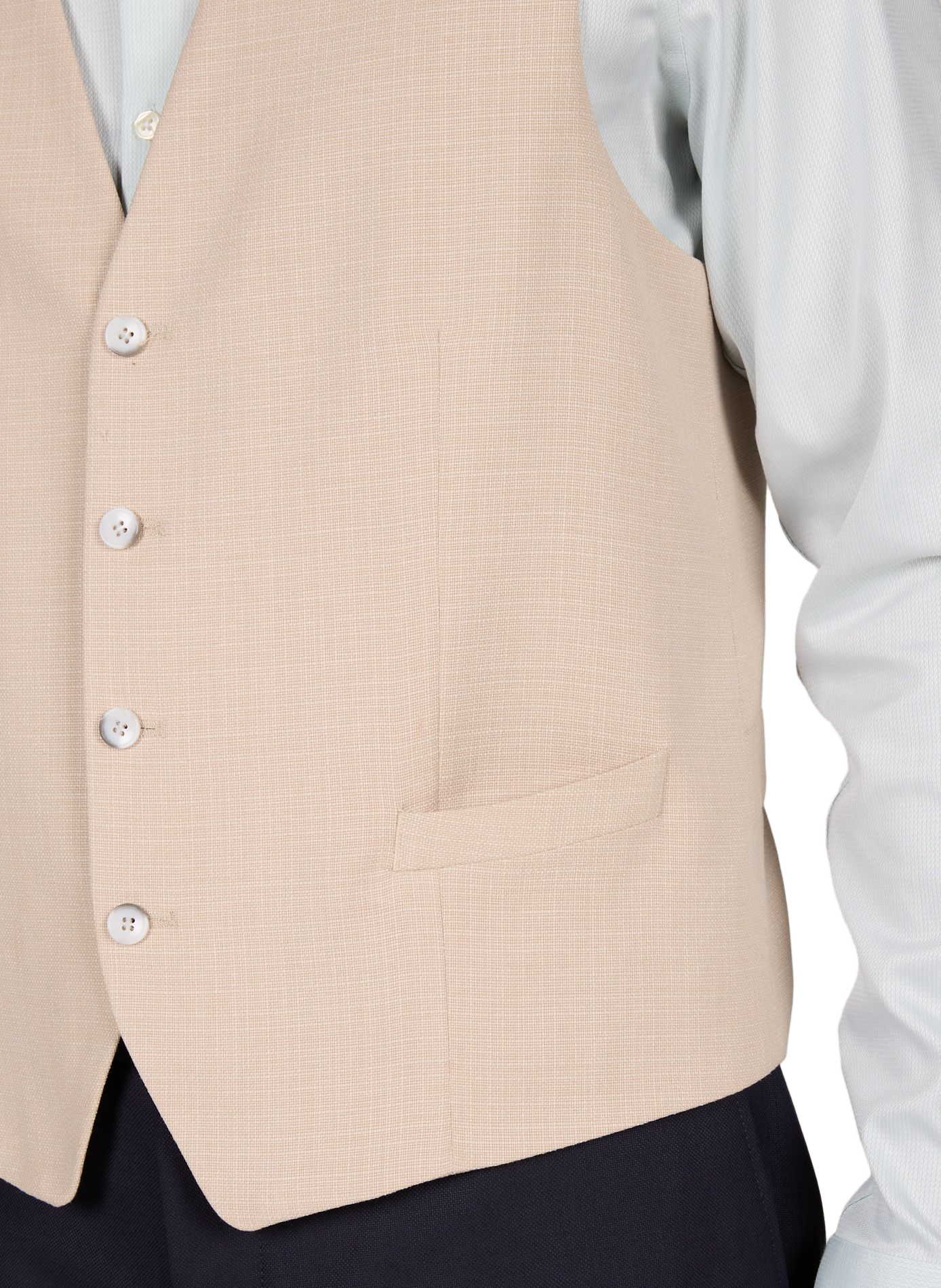 Sleeveless Tweed Suit Vest STRELLSON Beige