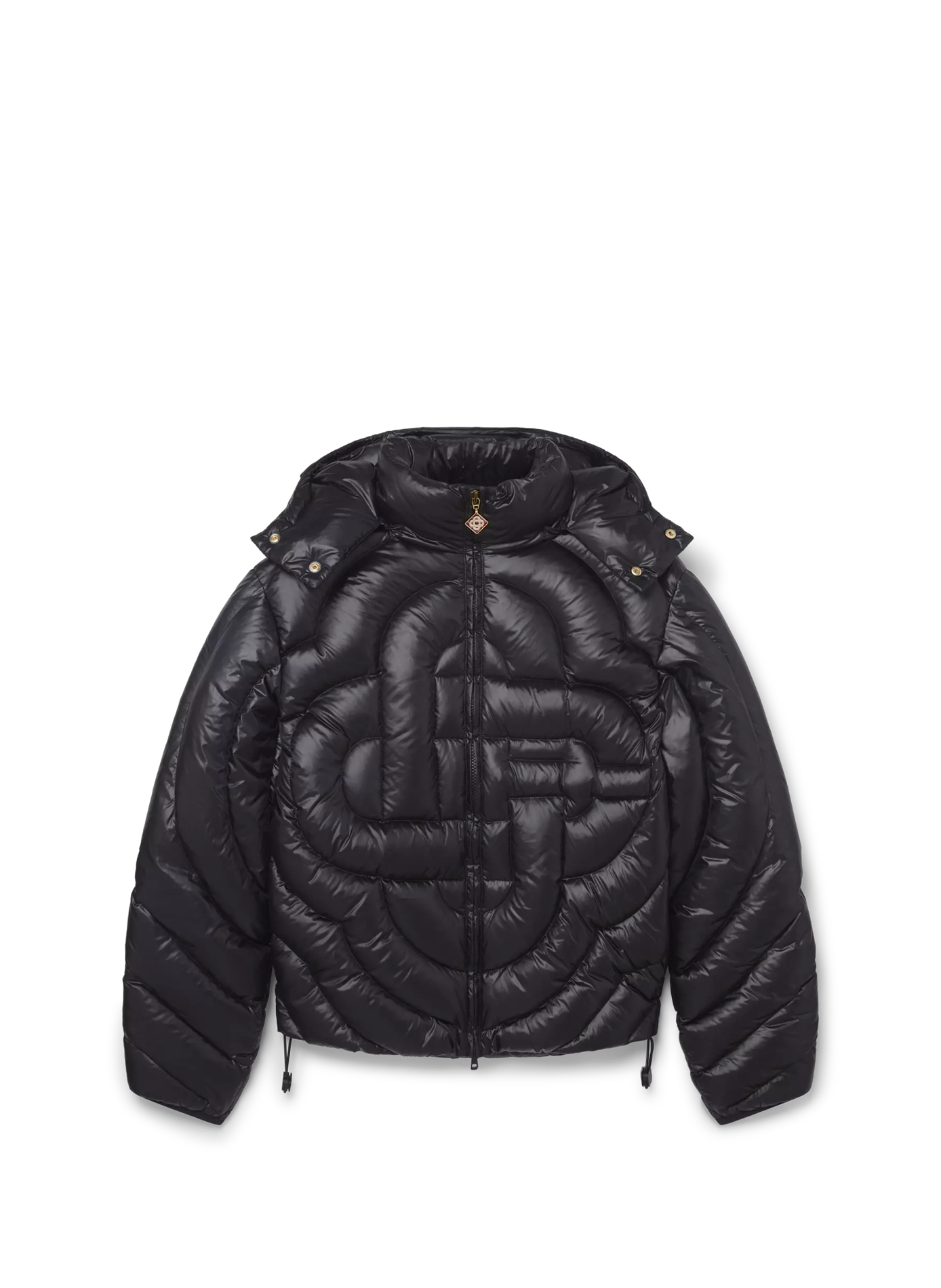 Doudoune oversize à capuche CASABLANCA PARIS Noir