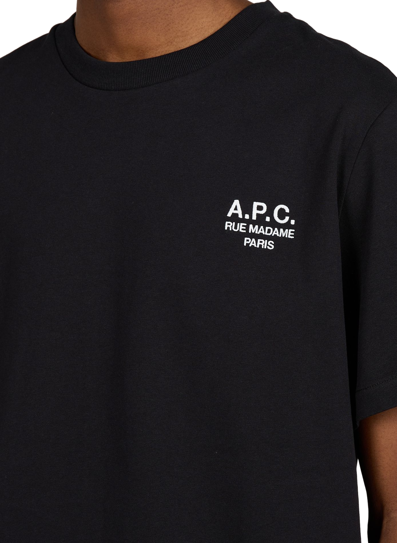 Classic Cotton T-Shirt | Black A.P.C. Men