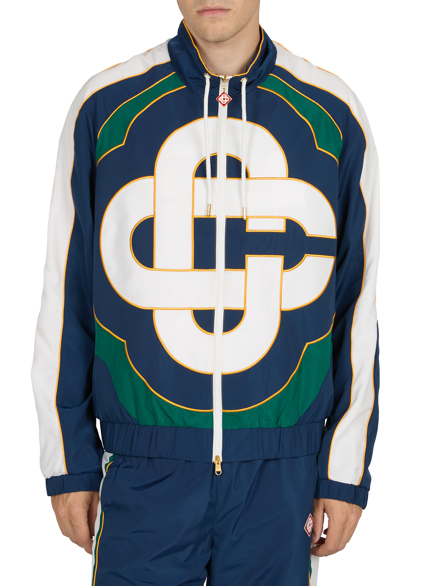 Veste de survêtement colorblock brodée | Multicolore CASABLANCA PARIS Homme