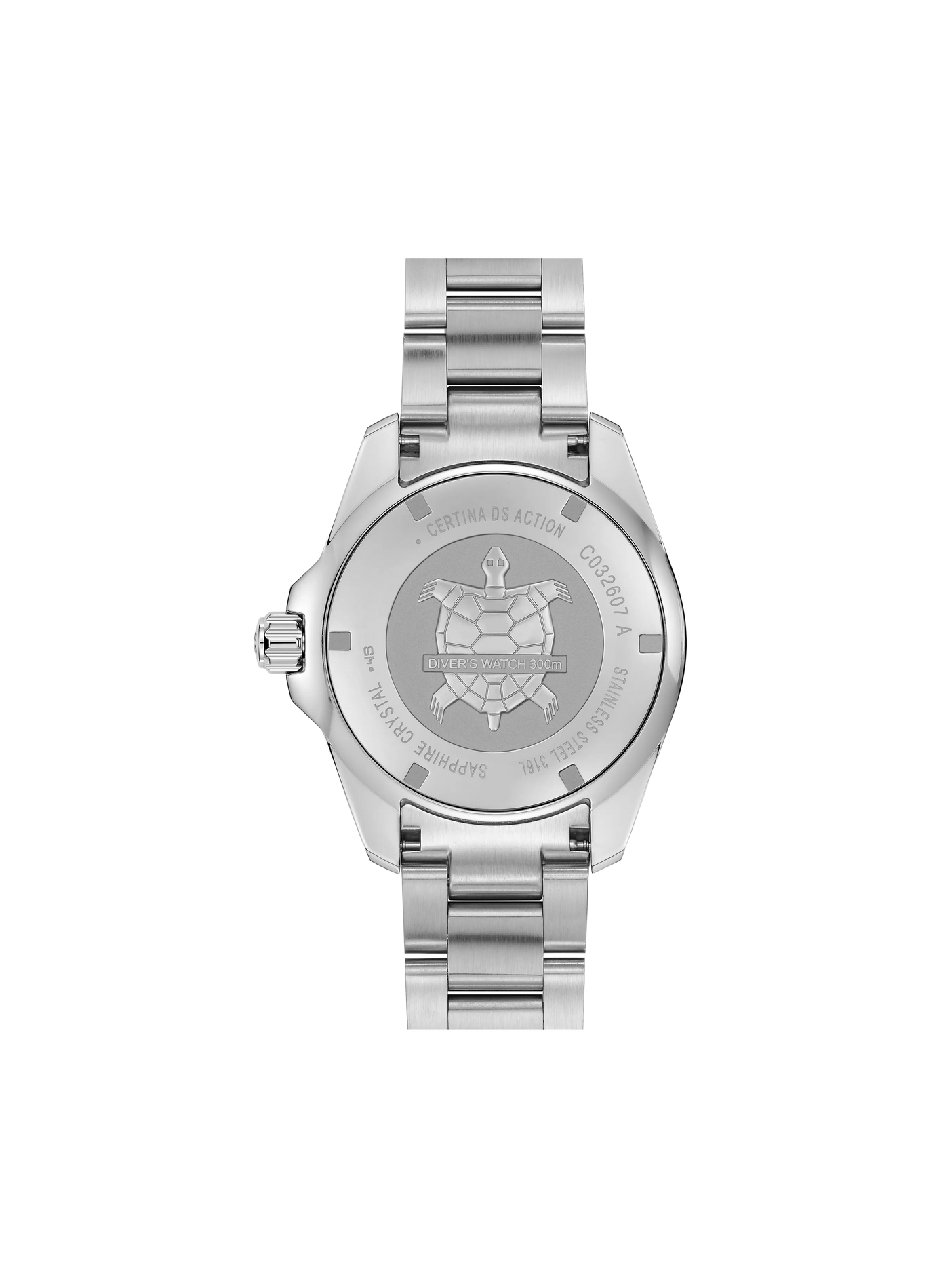 Montre automatique DS ACTION DIVER en acier inoxydable CERTINA Noir