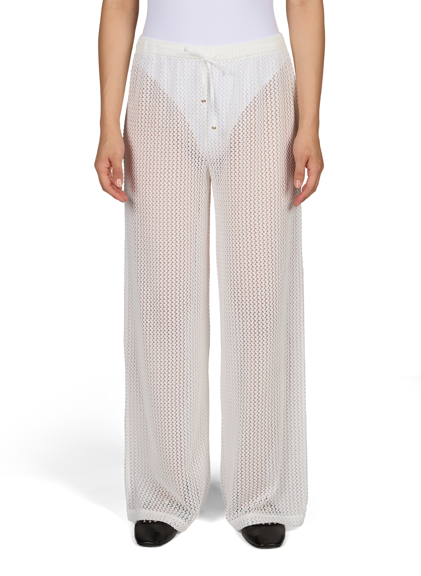 Crochet Beach Pants MyWear TRIUMPH White