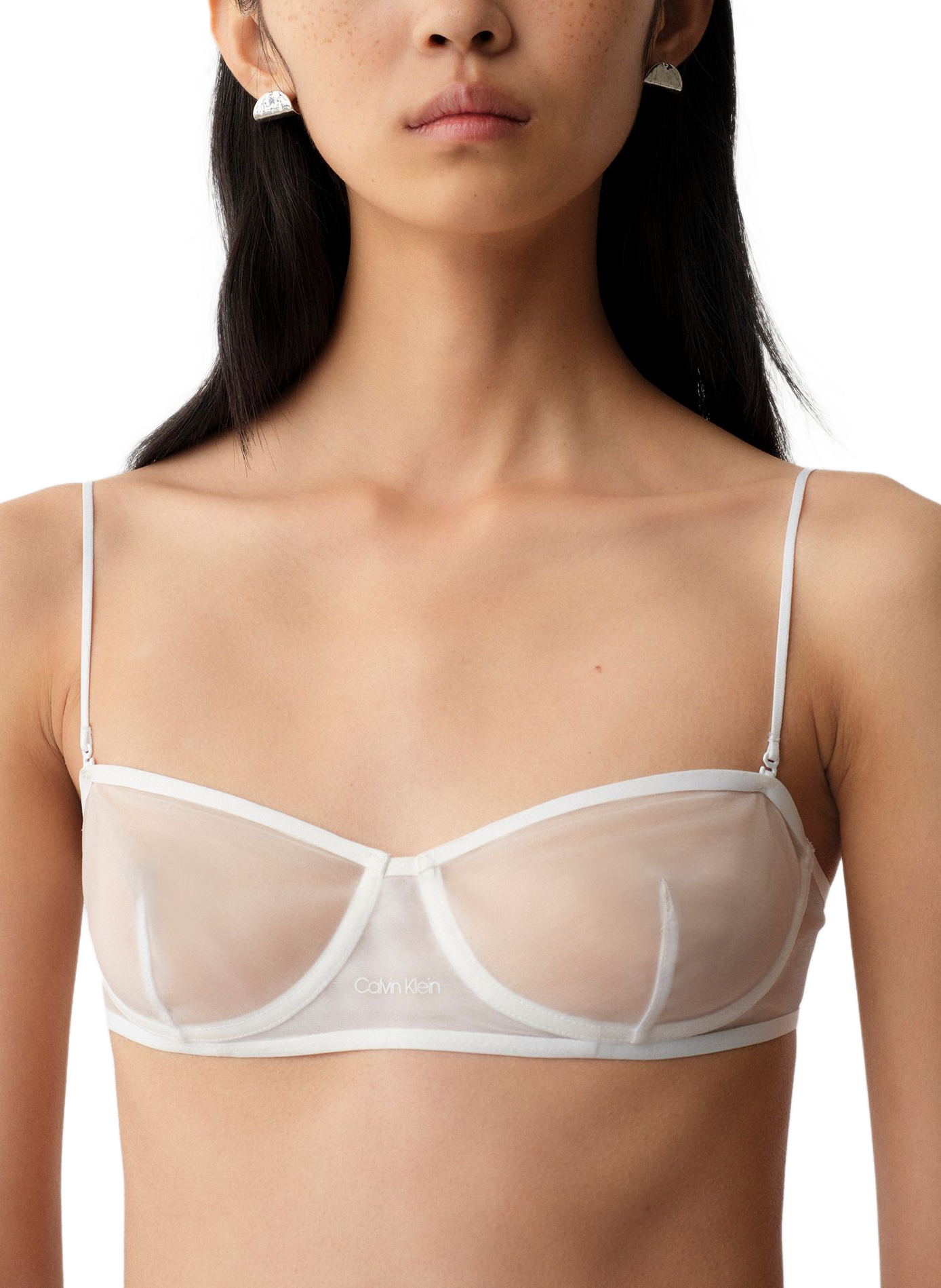 Underwired Bandeau Bra CALVIN KLEIN COLLECTION White