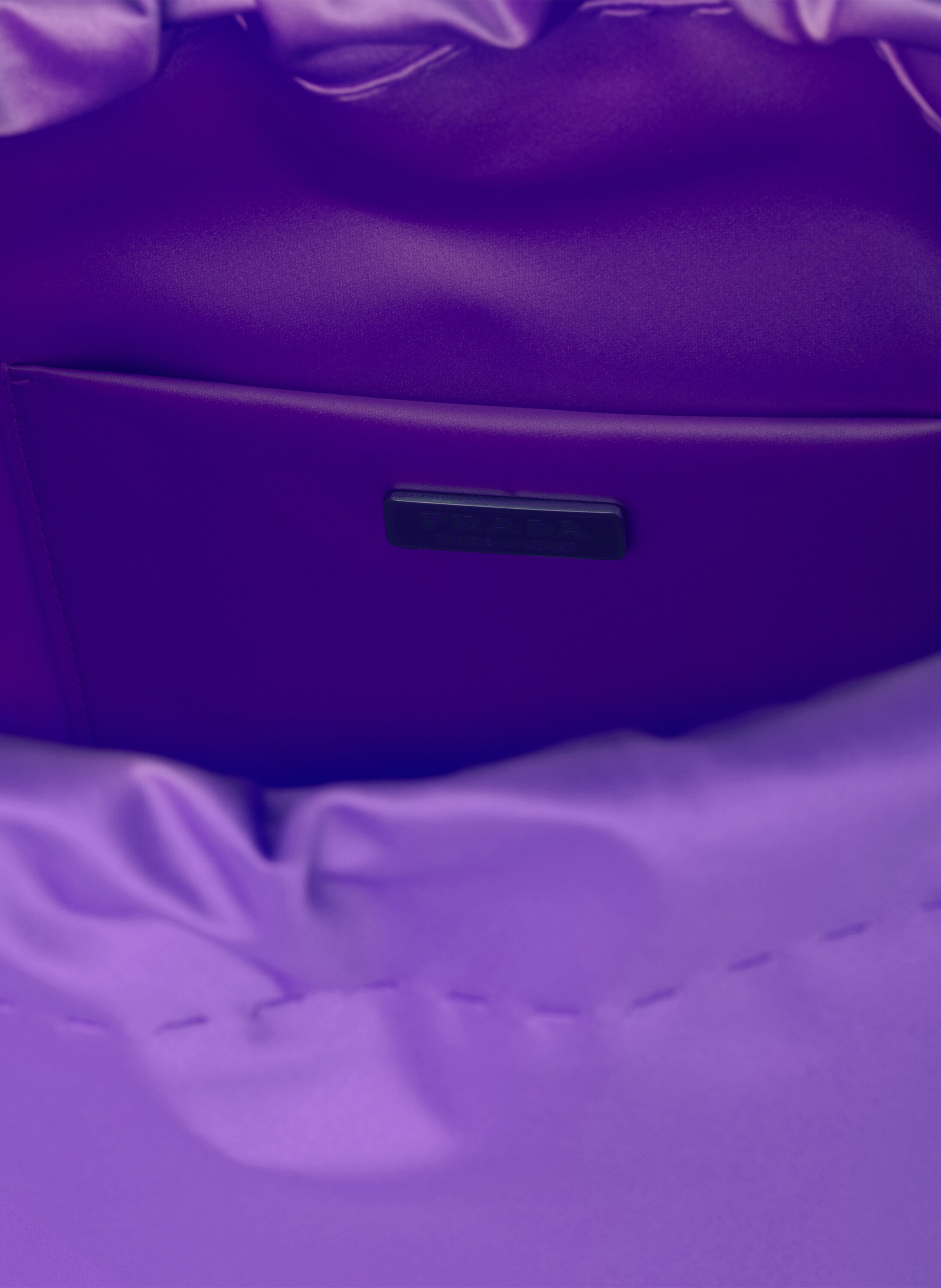 Pochette prada wish en duchesse de soie PRADA Rose