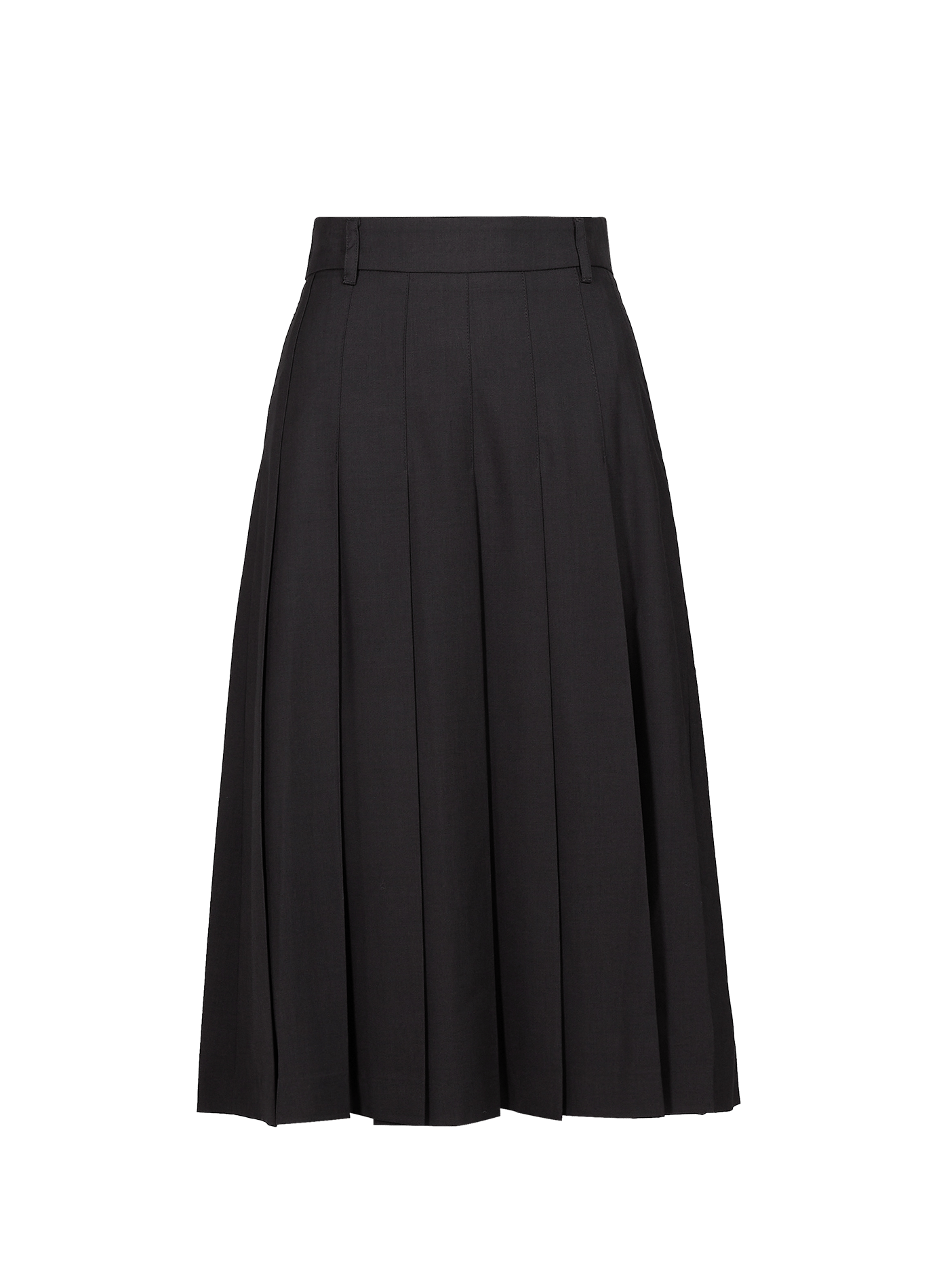 Pleated midi skirt DUNST Grey