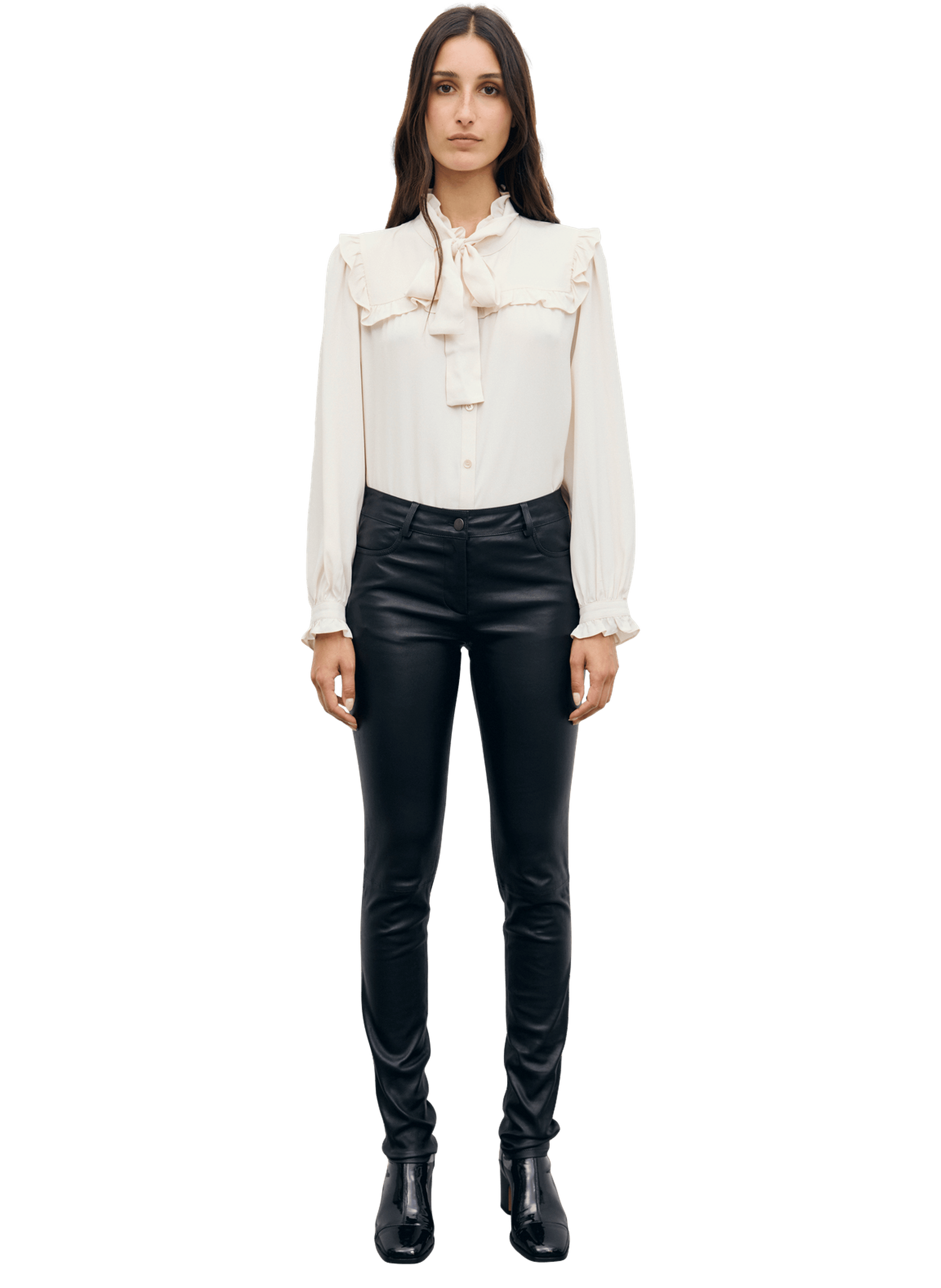 Slim en cuir - muse GERARD DAREL Noir