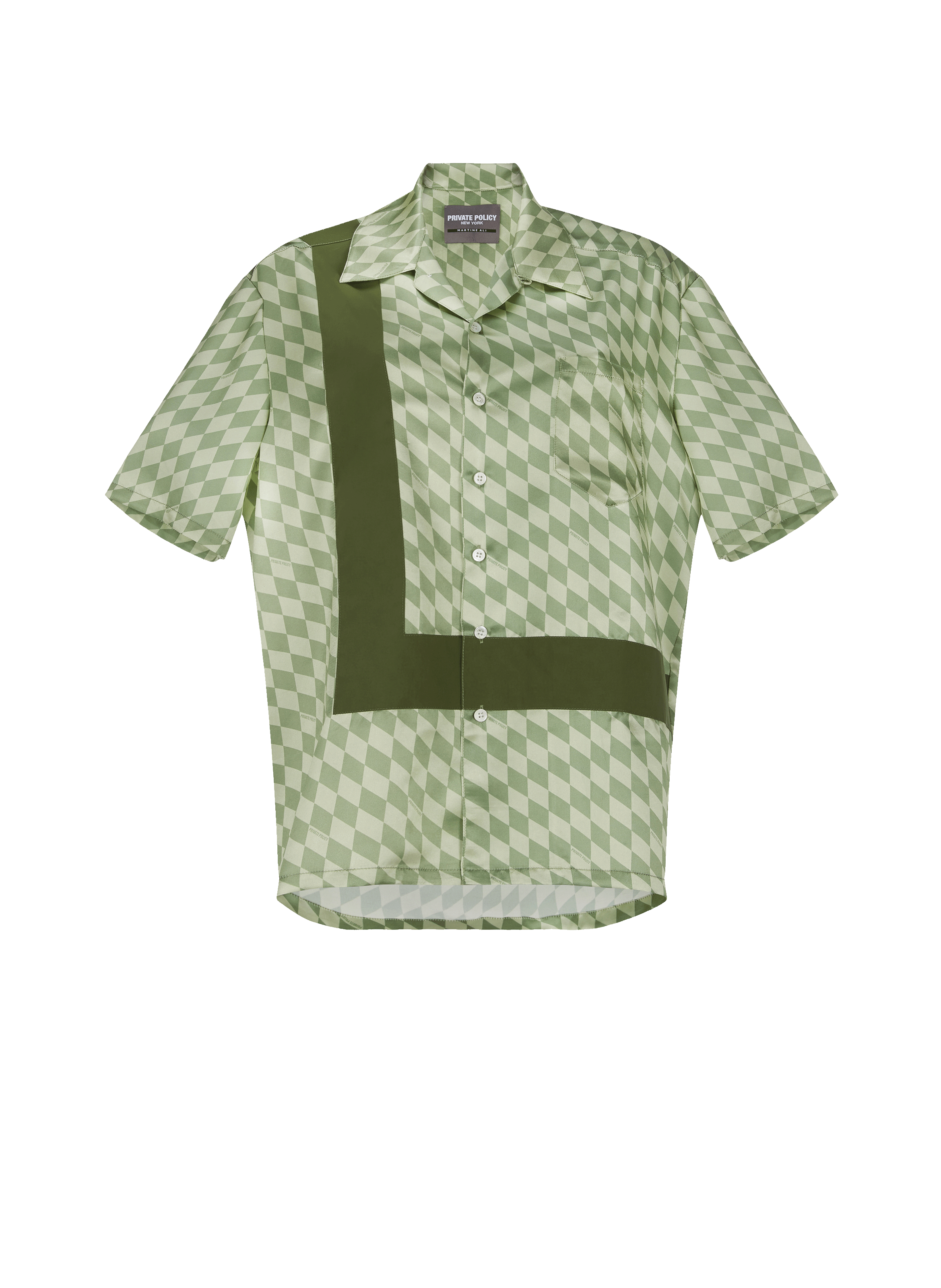 Chemise en soie fluide