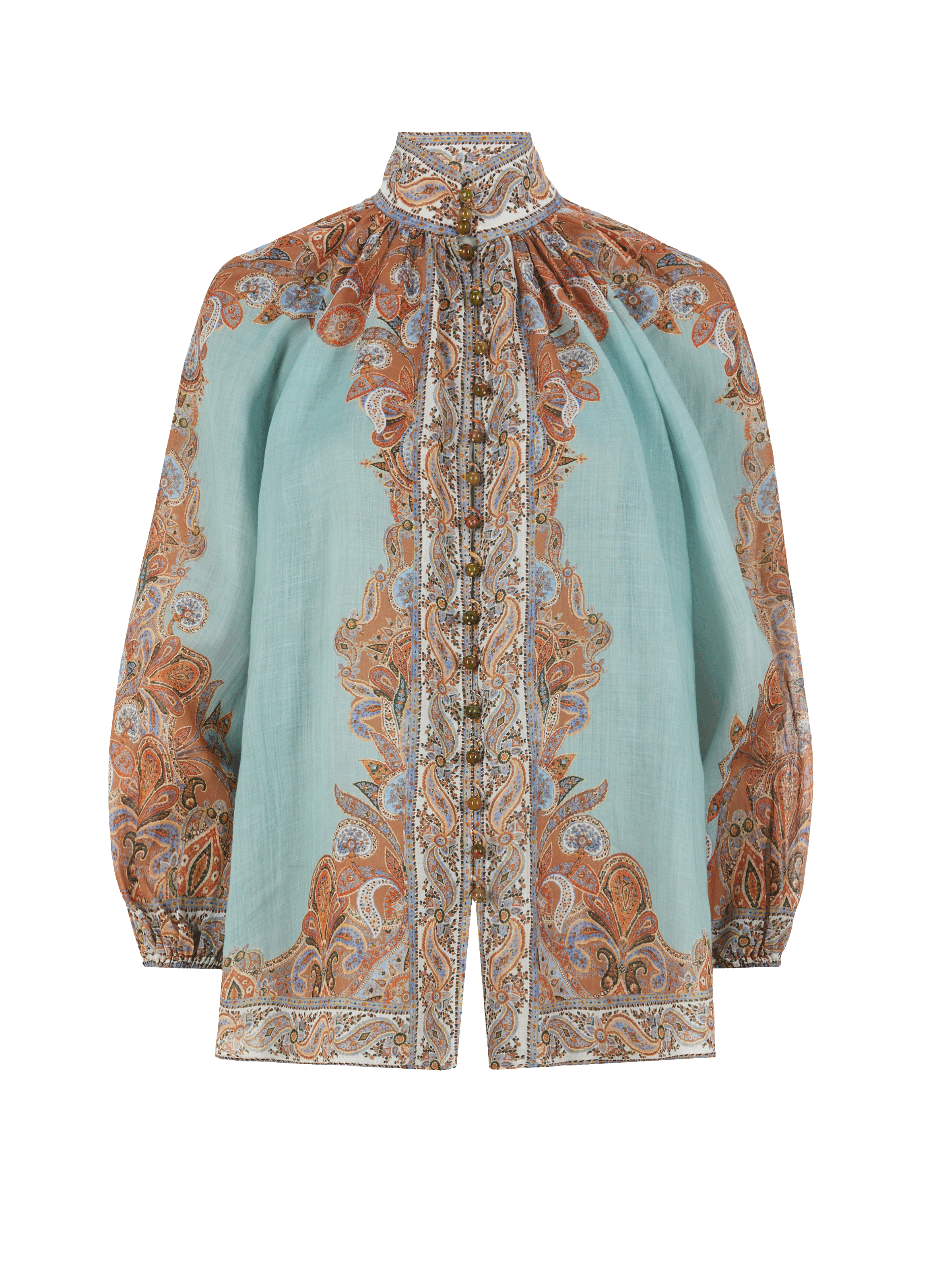Blouse en ramie