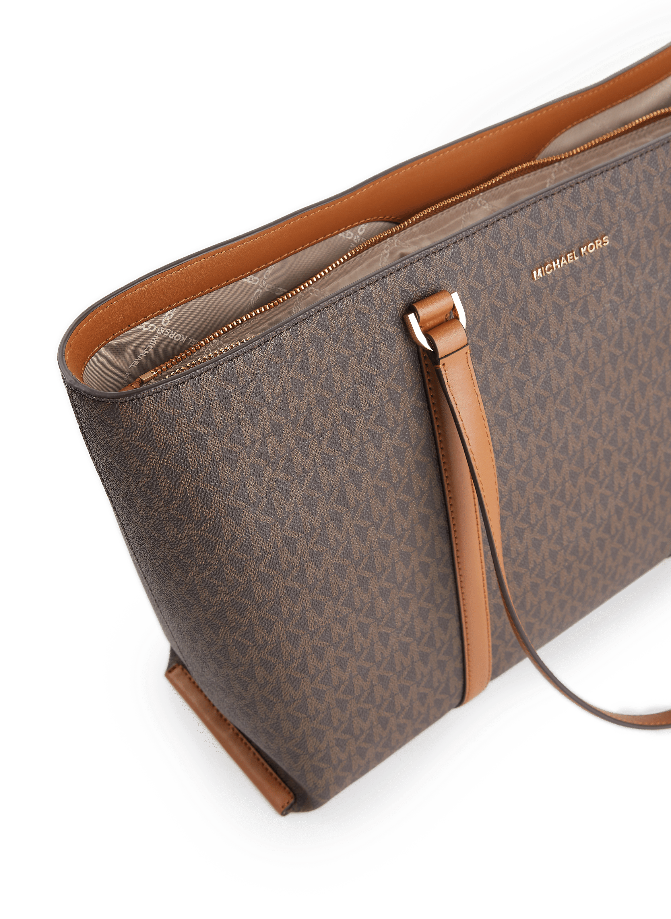 Sac cabas Temple MICHAEL KORS Marron