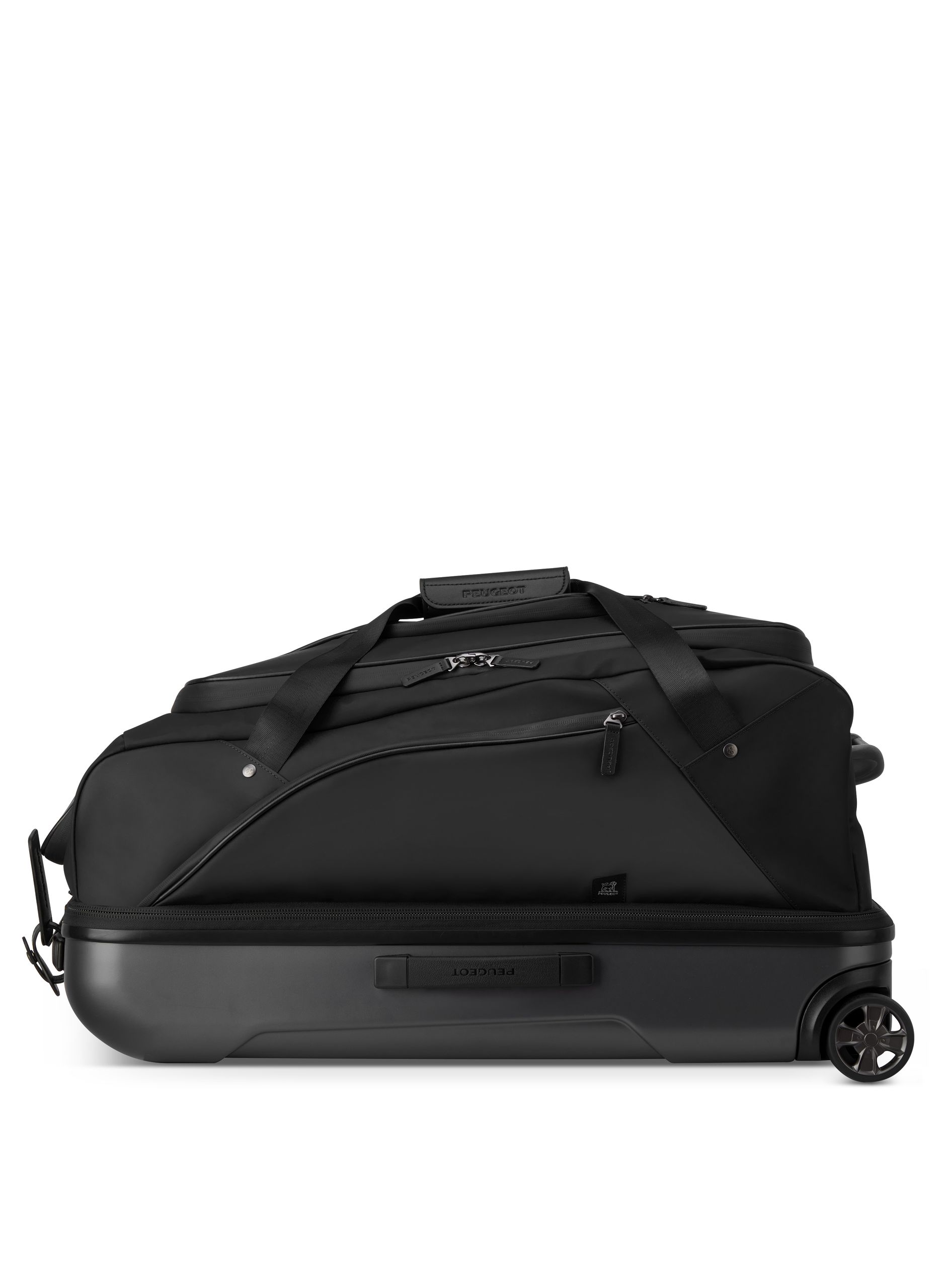 Valise soute rigide taille l - peugeot voyages PEUGEOT VOYAGES Noir