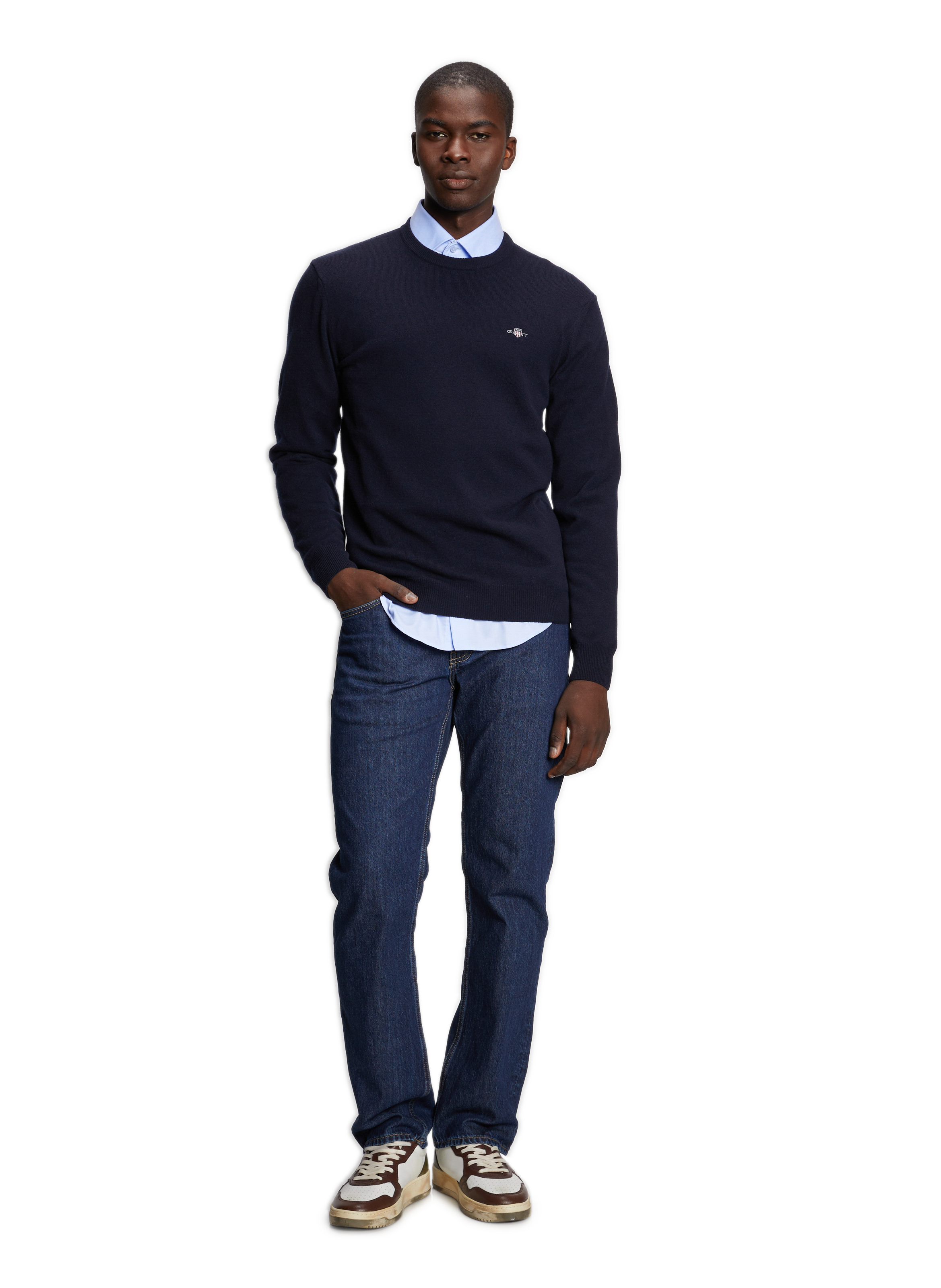 Crew-neck jumper GANT Blue